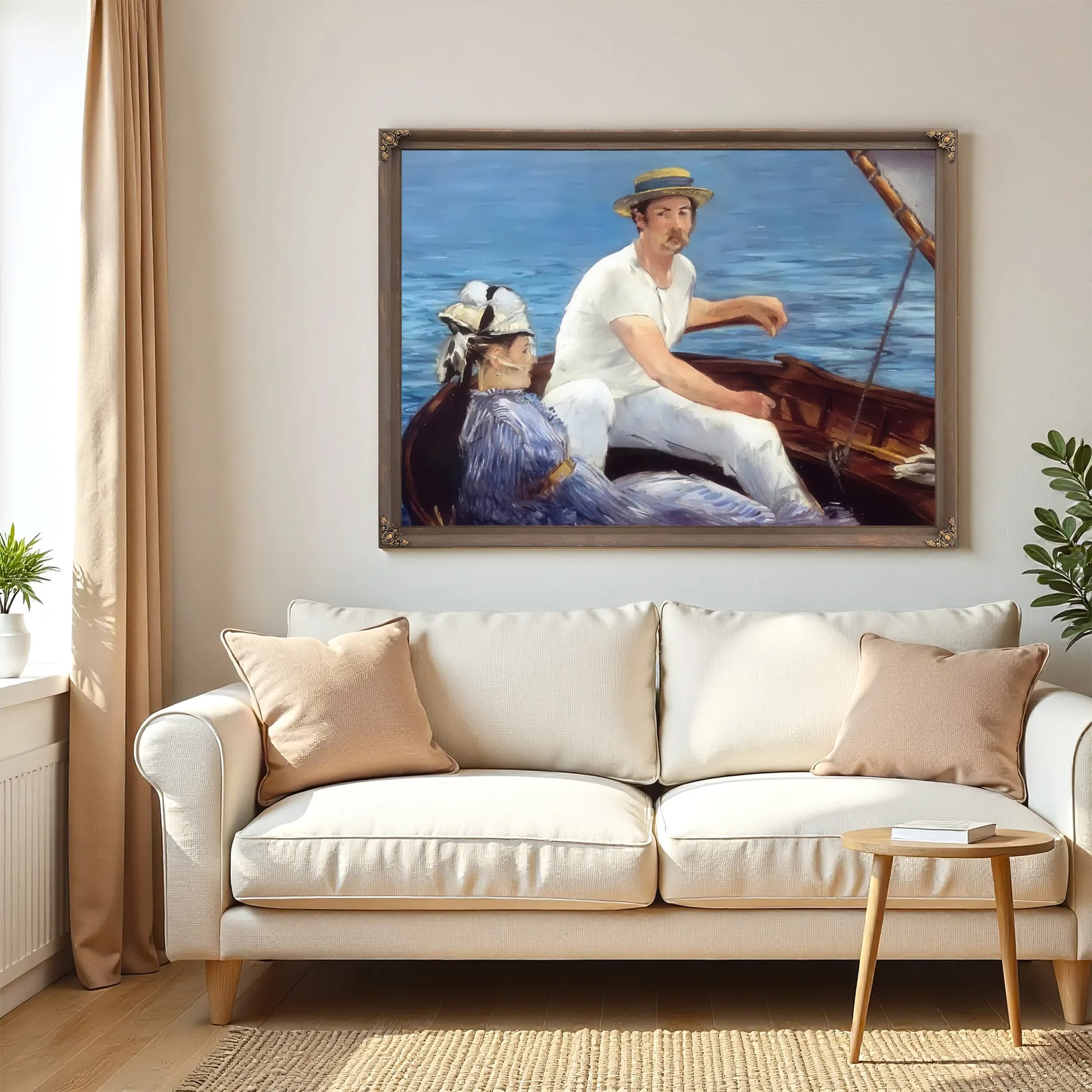 Boating By Edouard Manet Fine Art Print