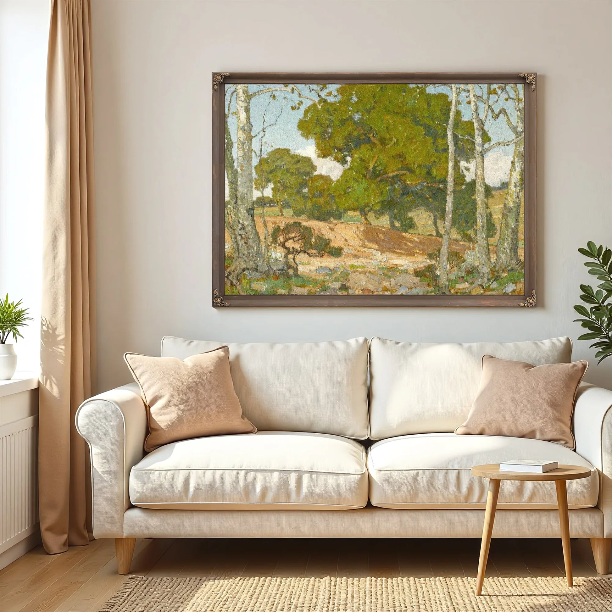 Signed And Dated 'William Wendt 1912' (Lower Left) By William Wendt Fine Art Print