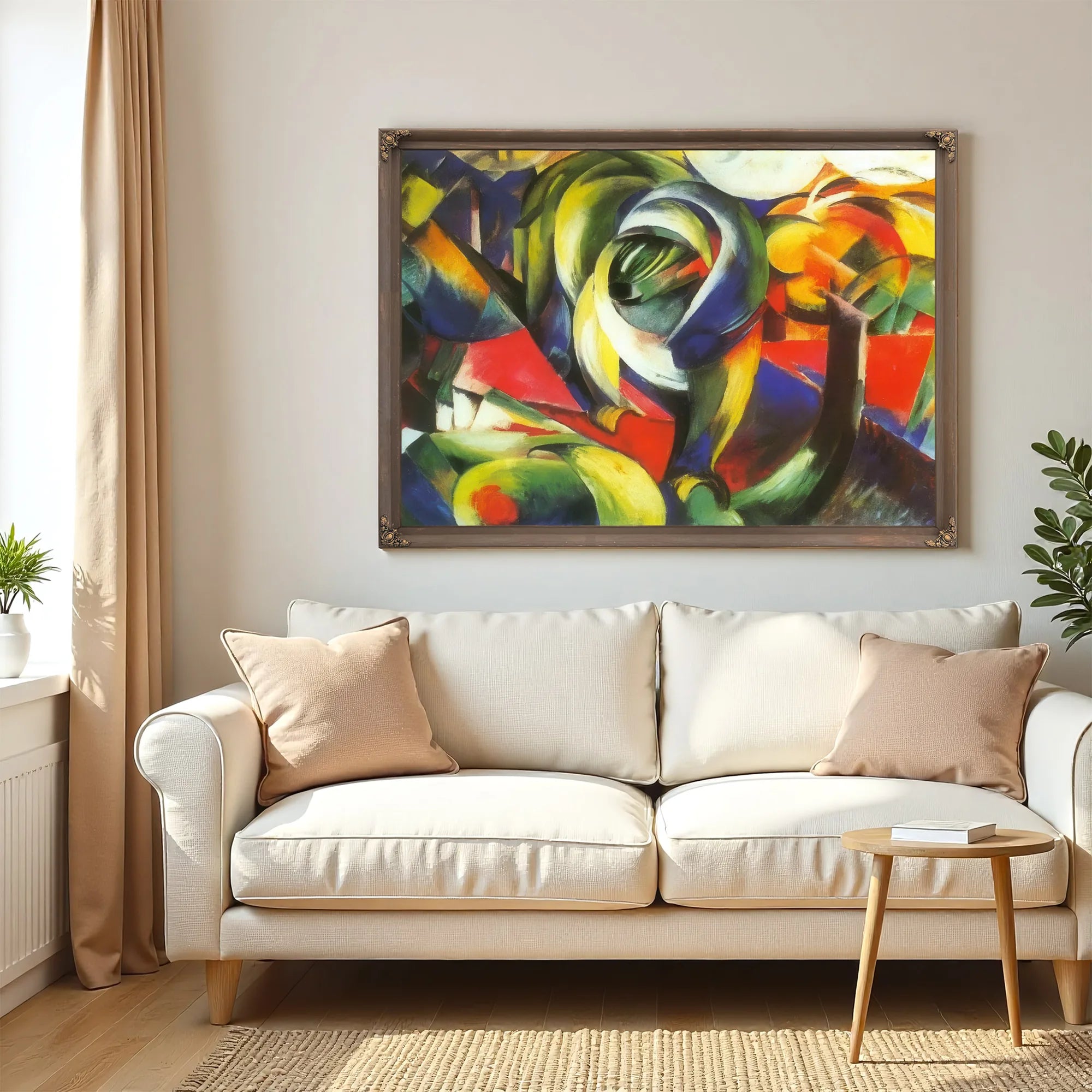 The Mandrill By Franz Marc Fine Art Print