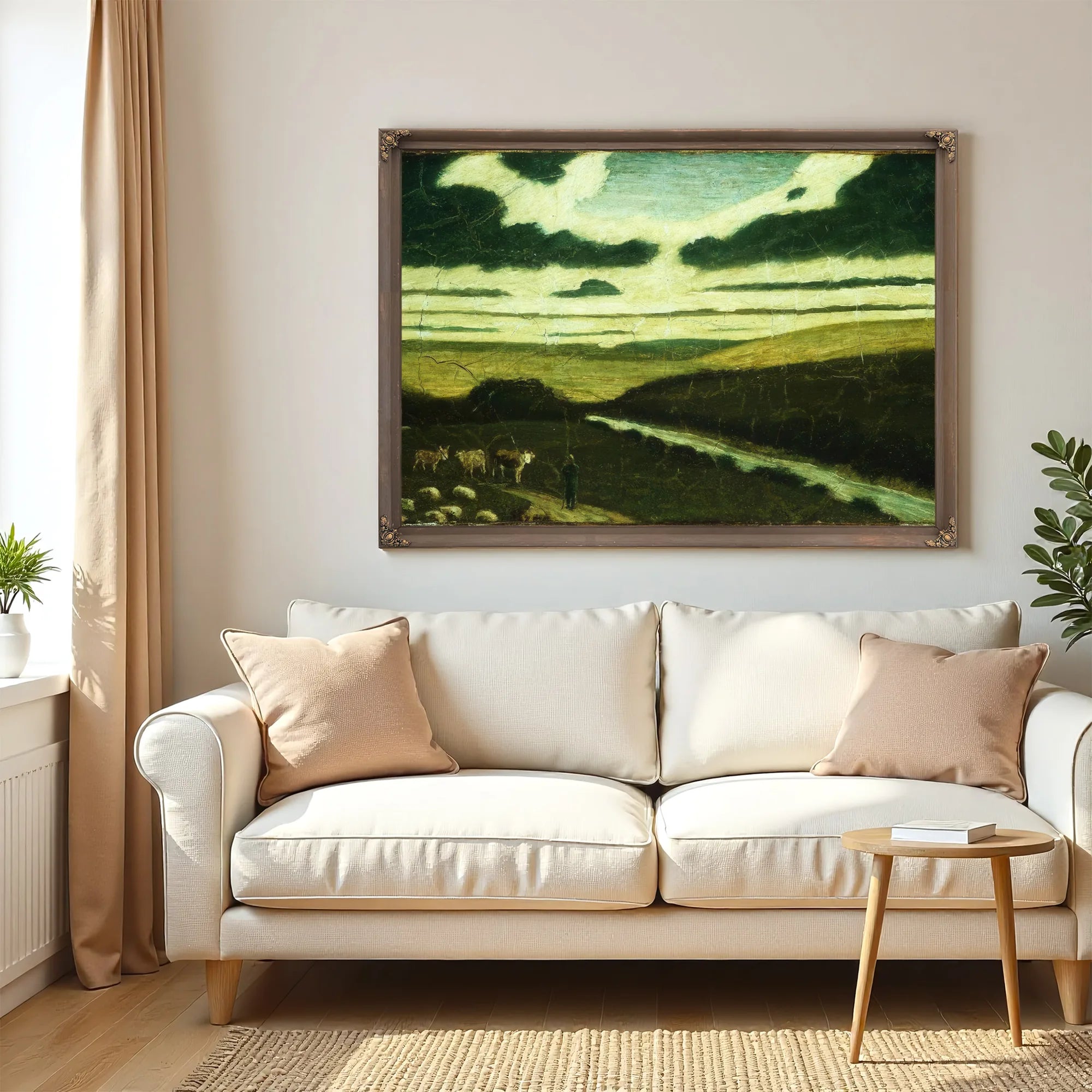 Landscape By Albert Pinkham Ryder Fine Art Print