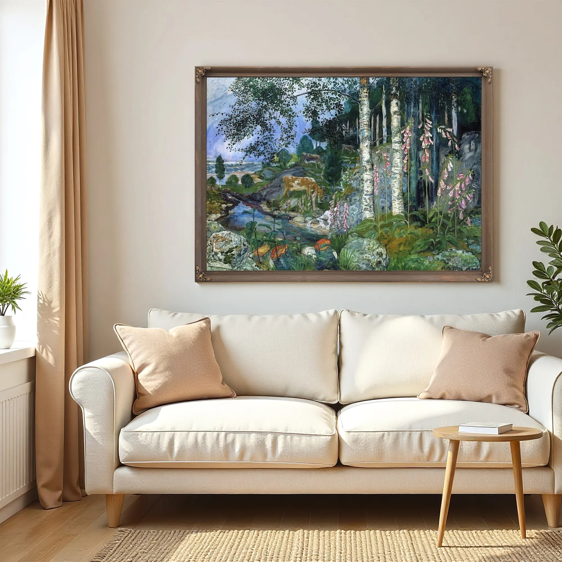 Foxgloves 5 By Nicolai Astrup Fine Art Print