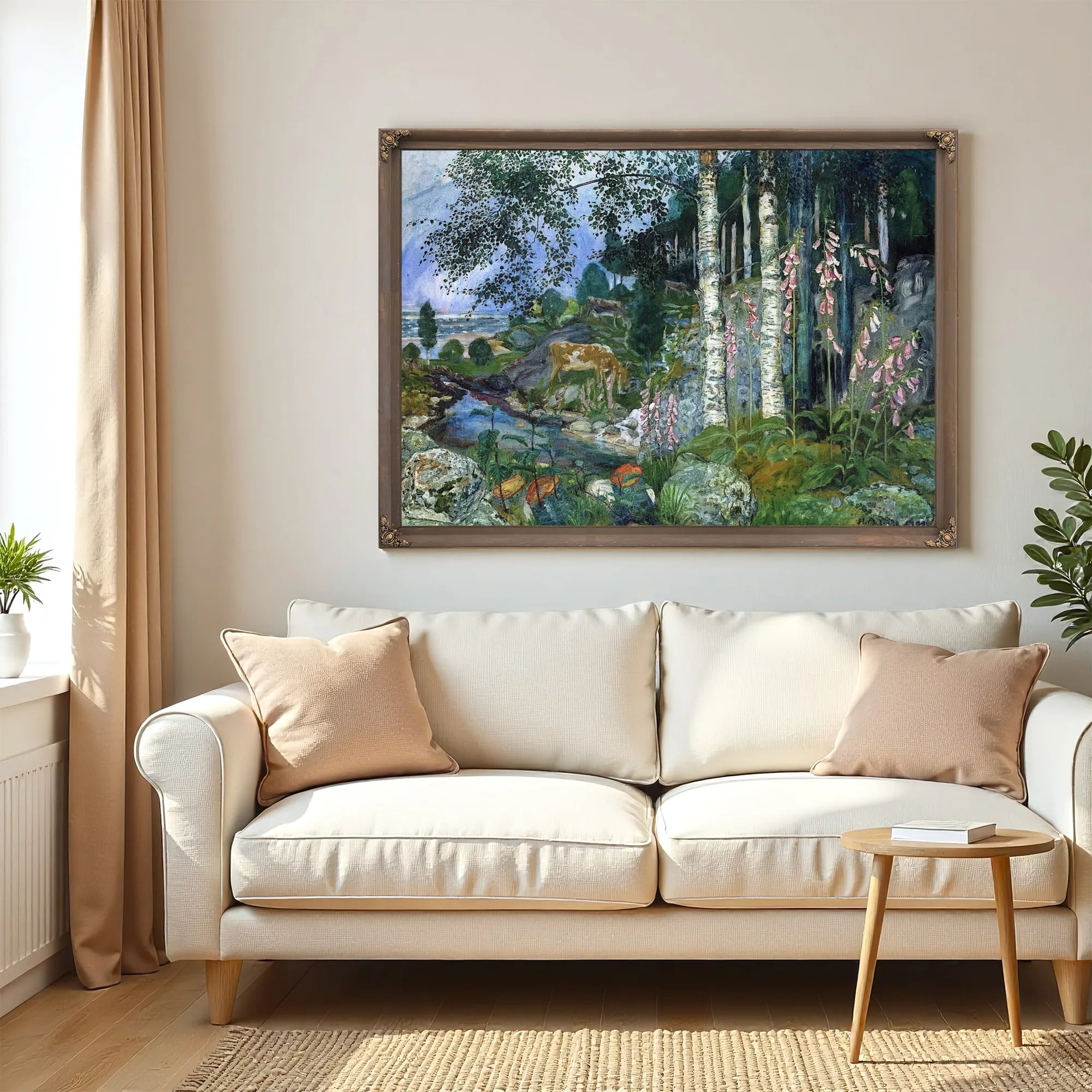 Foxgloves 5 By Nicolai Astrup Fine Art Print