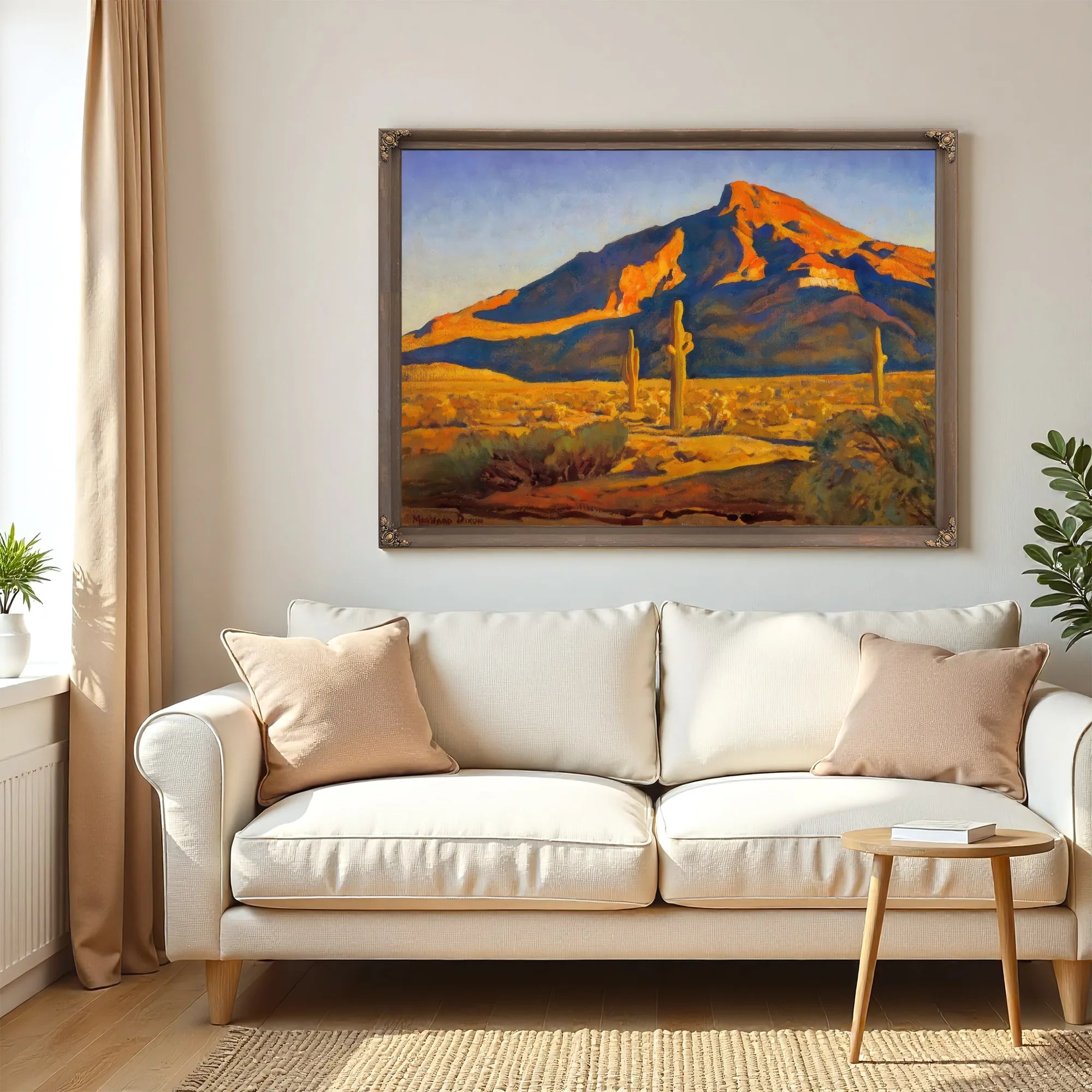 Desert Hill By Maynard Dixon Fine Art Print