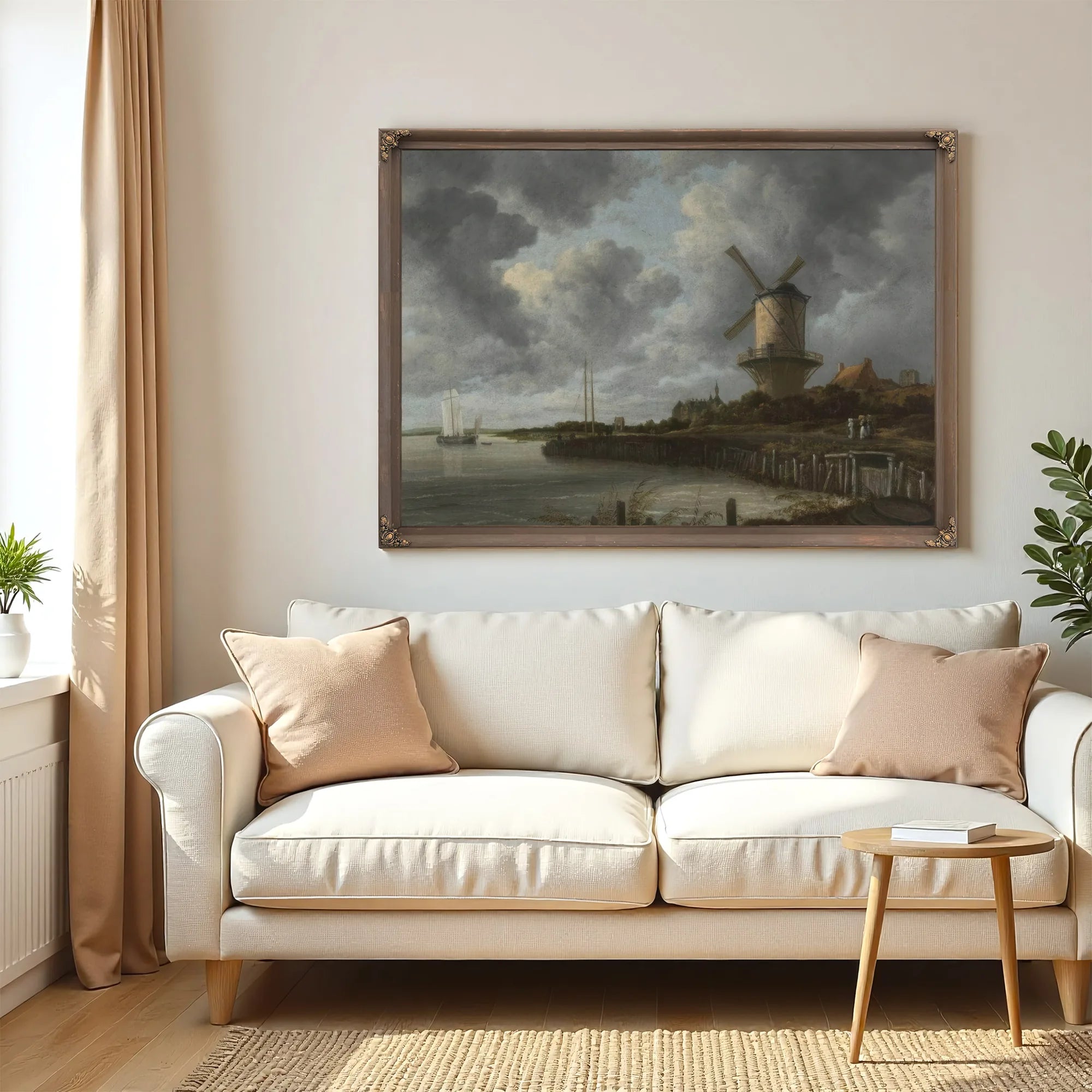 The Windmill At Wijk Bij Duurstede By Jacob Van Ruisdael Fine Art Print