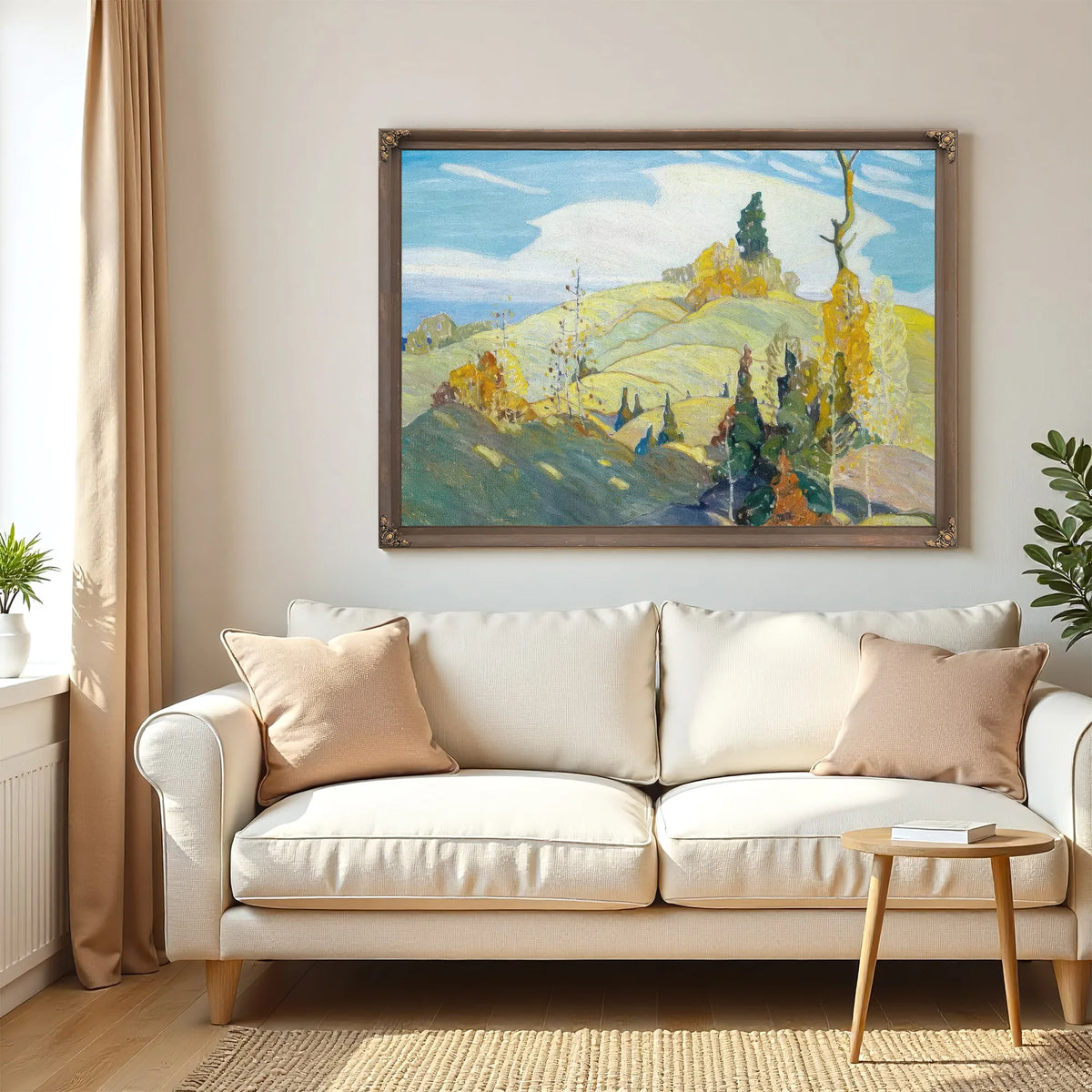 The Hilltop By Frank Carmichael Fine Art Print