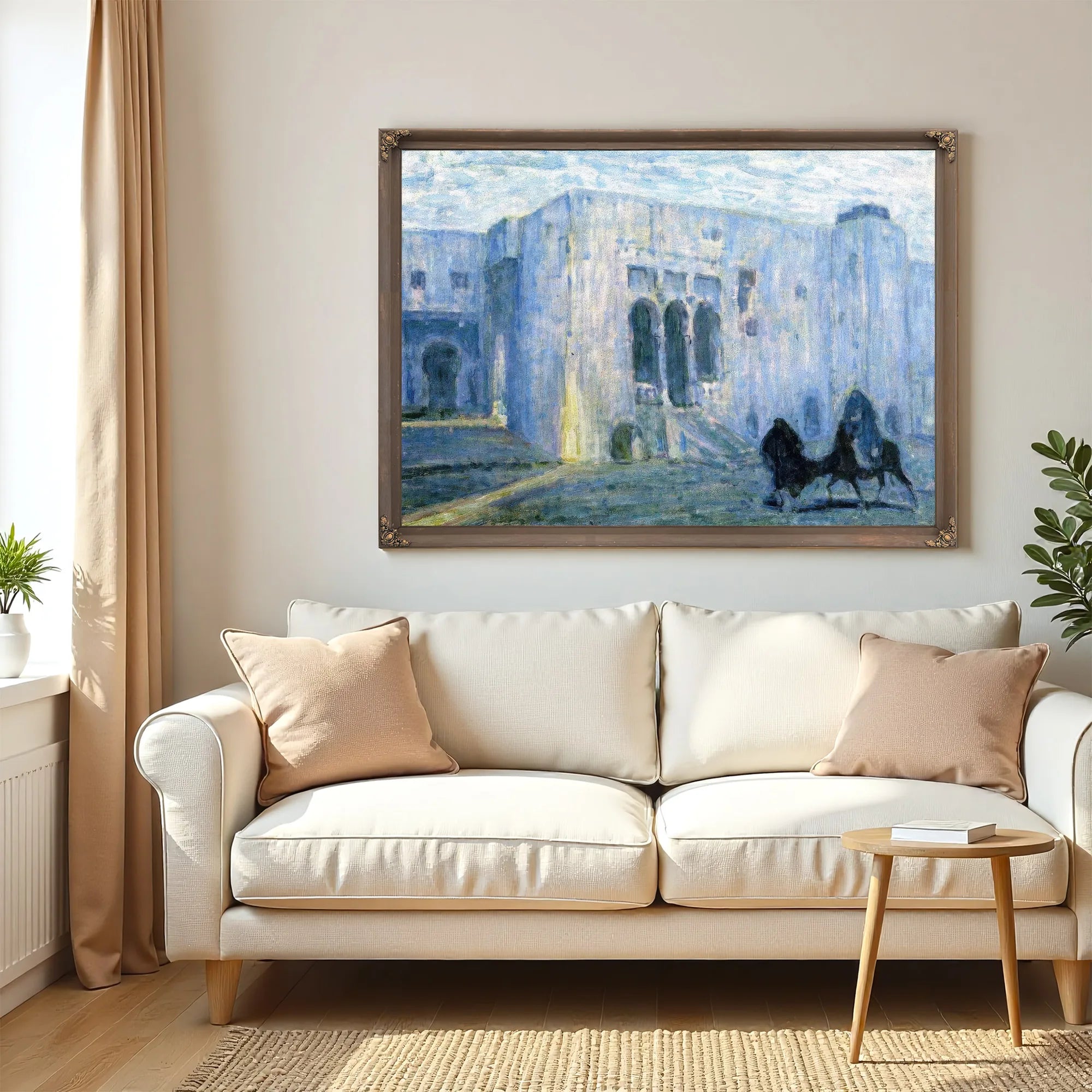 Flight Into Egypt Palais De Justice, Tangier By Henry Ossawa Tanner Fine Art Print
