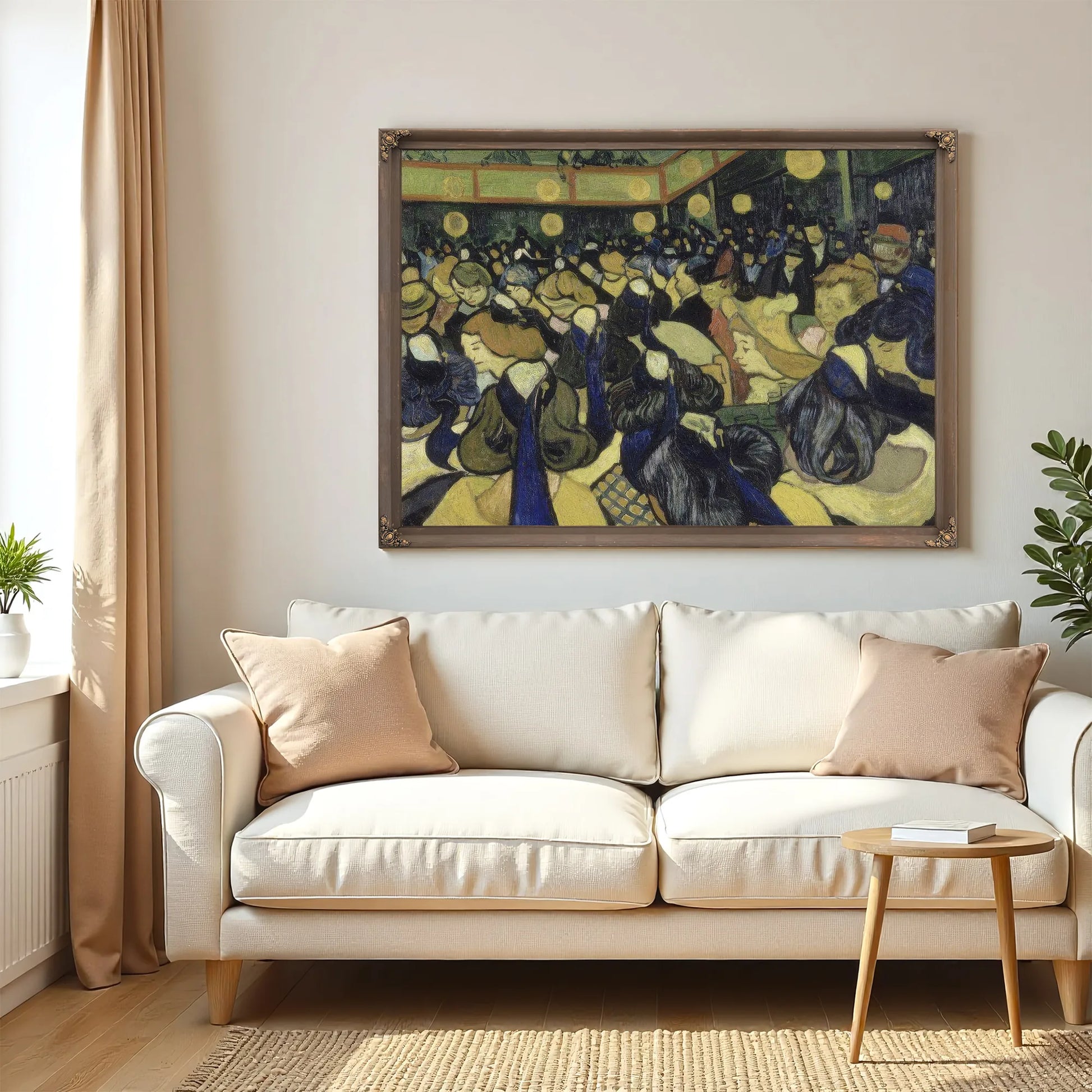 The Dance Hall In Arles By Vincent Van Gogh Fine Art Print