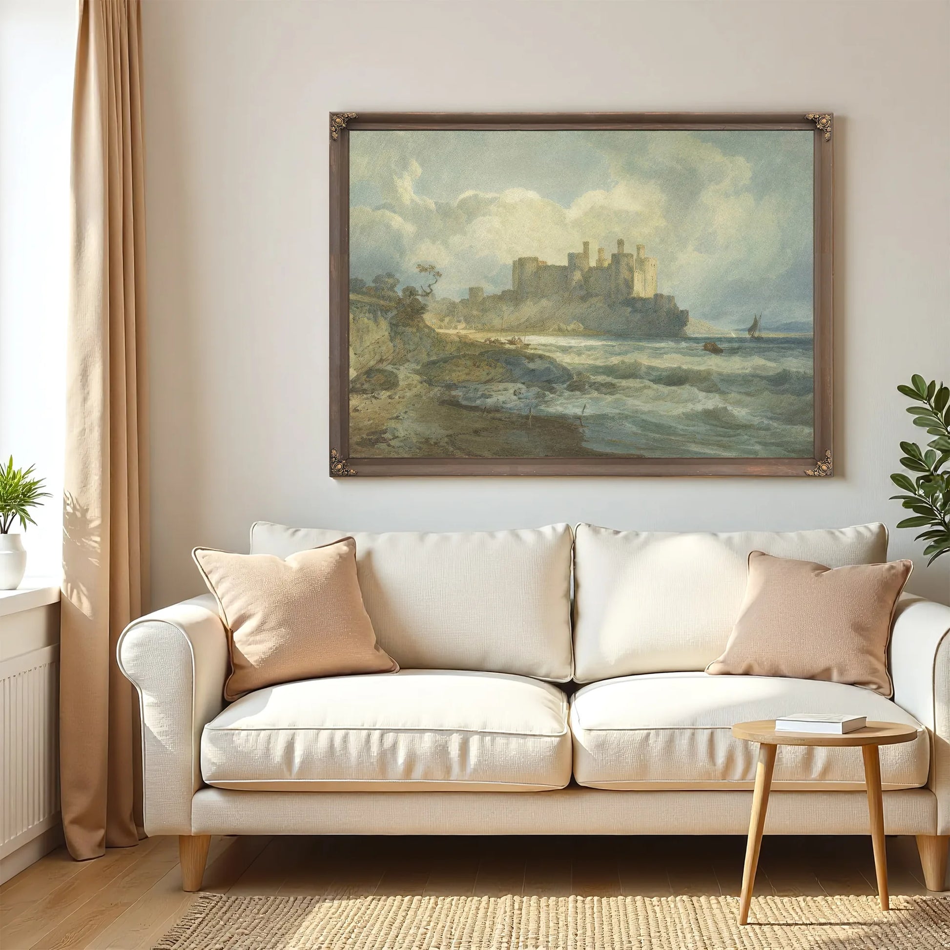 Conway Castle North Wales by Joseph Mallord William Turner Fine Art Print