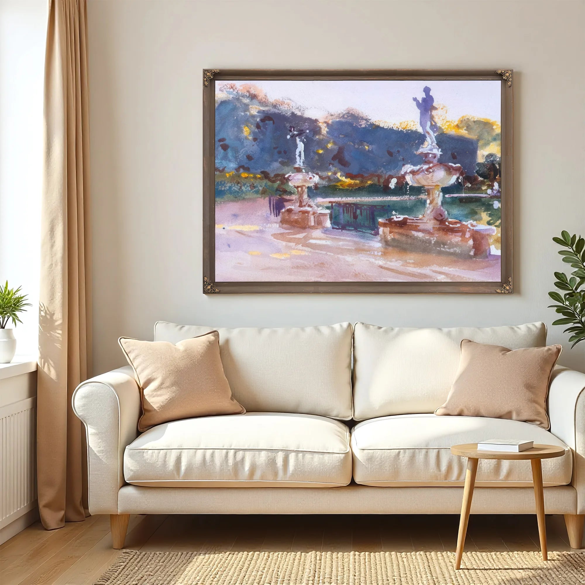 Boboli Gardens By John Singer Sargent Fine Art Print