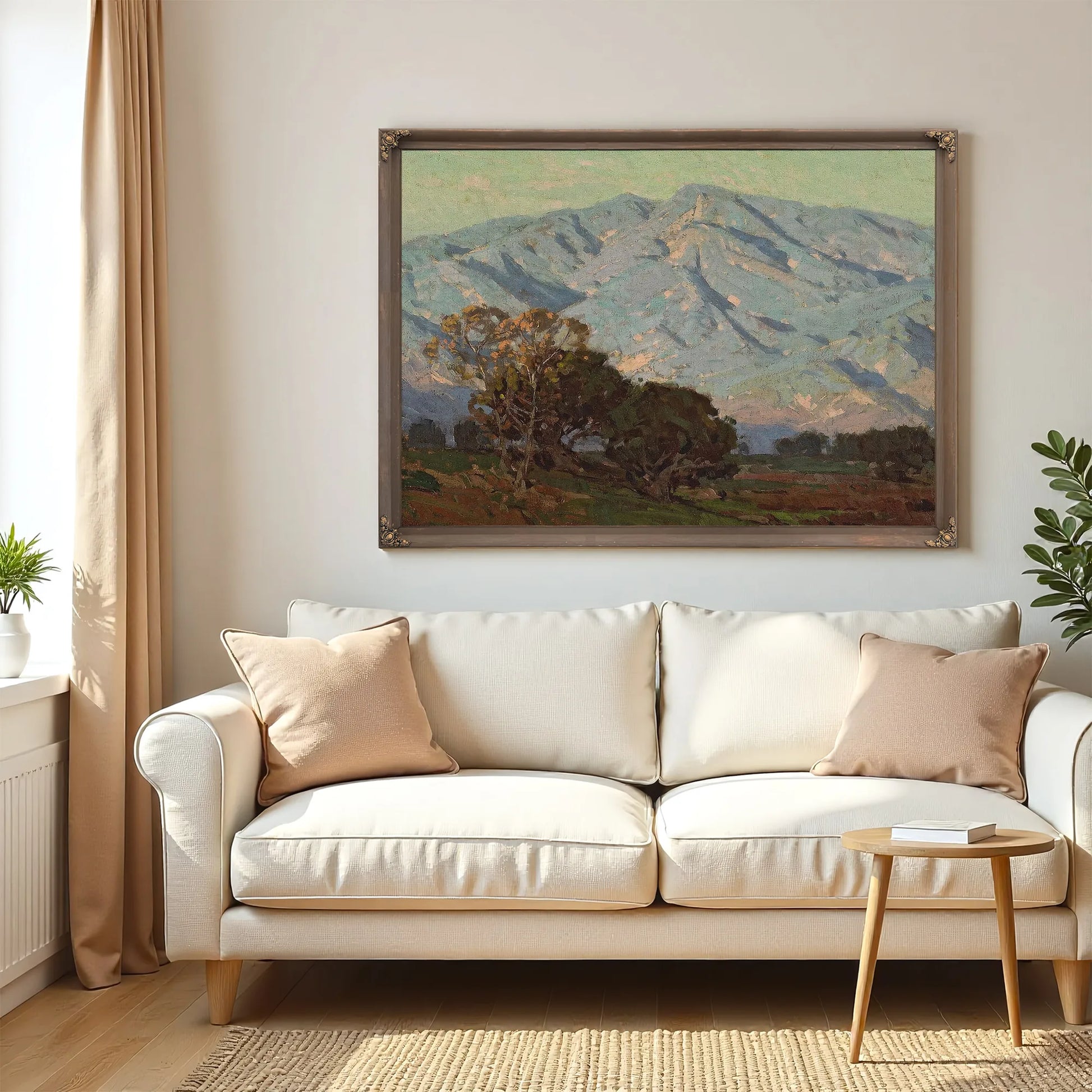 San Gabriel Mountains, 1921 By Edgar Payne Fine Art Print