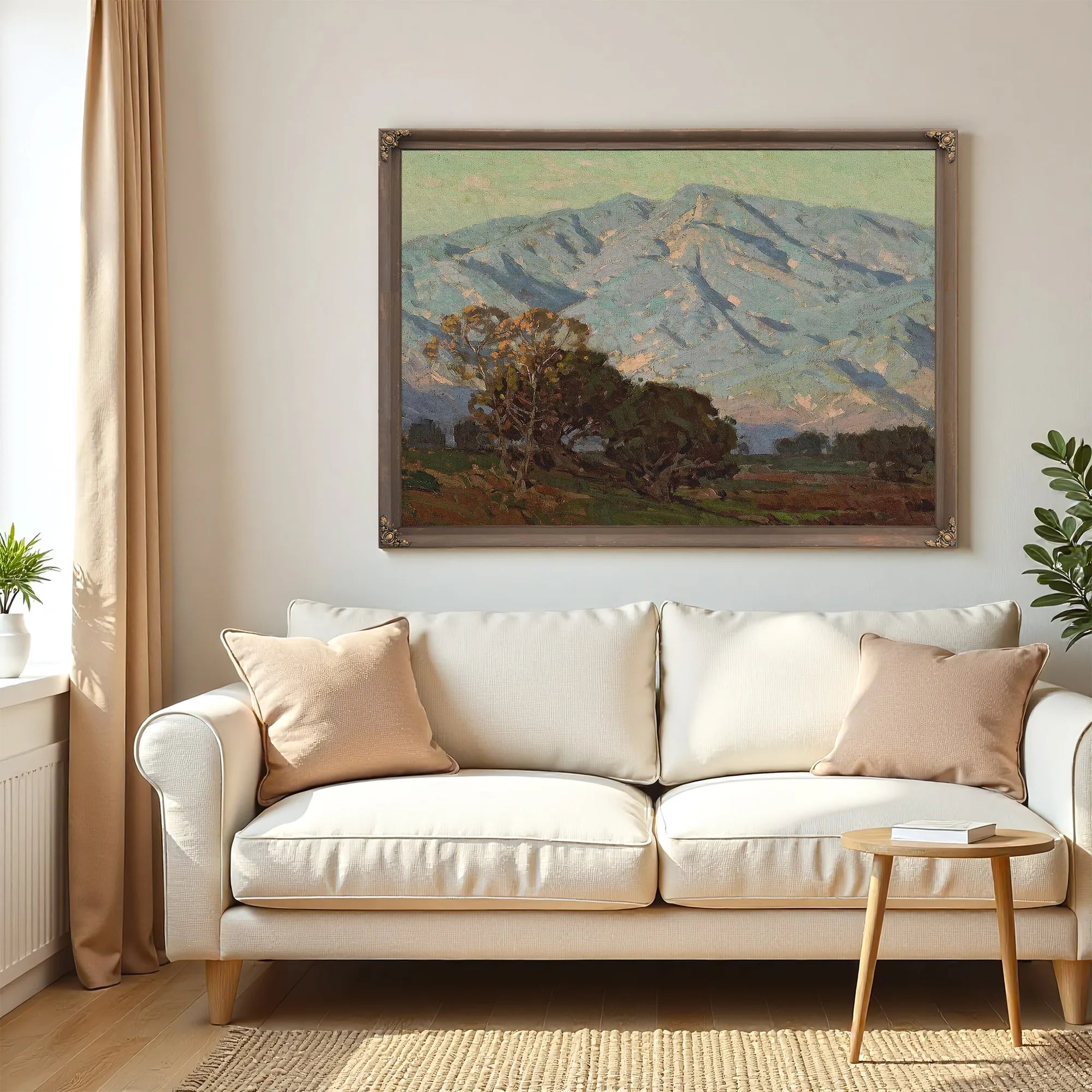 San Gabriel Mountains, 1921 By Edgar Payne Fine Art Print