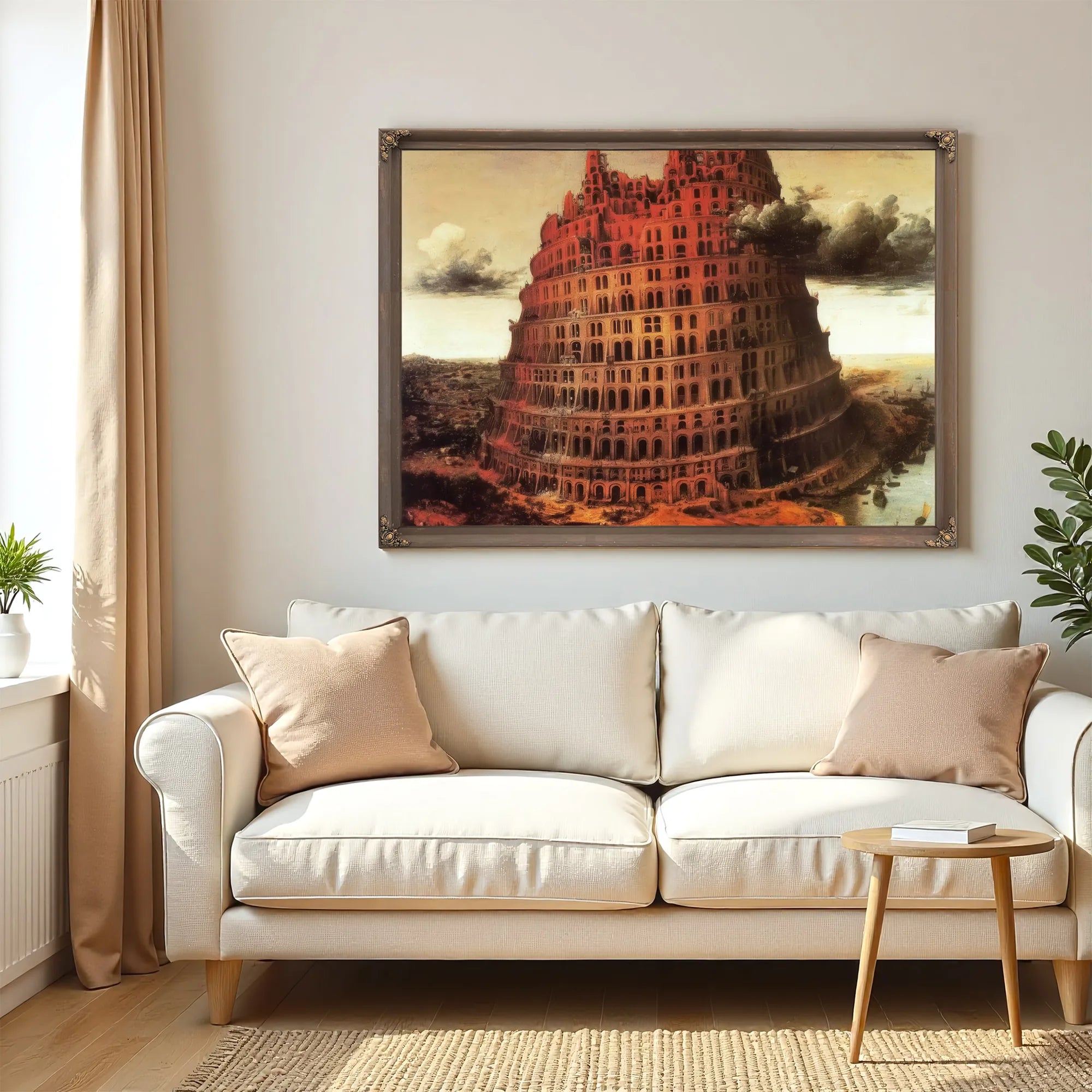 The Little Tower Of Babel 2 By Pieter Bruegel Fine Art Print