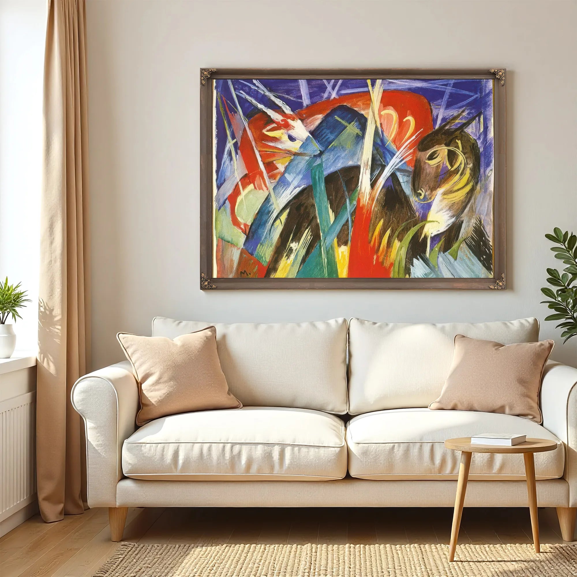 Fairy Animals I By Franz Marc Fine Art Print