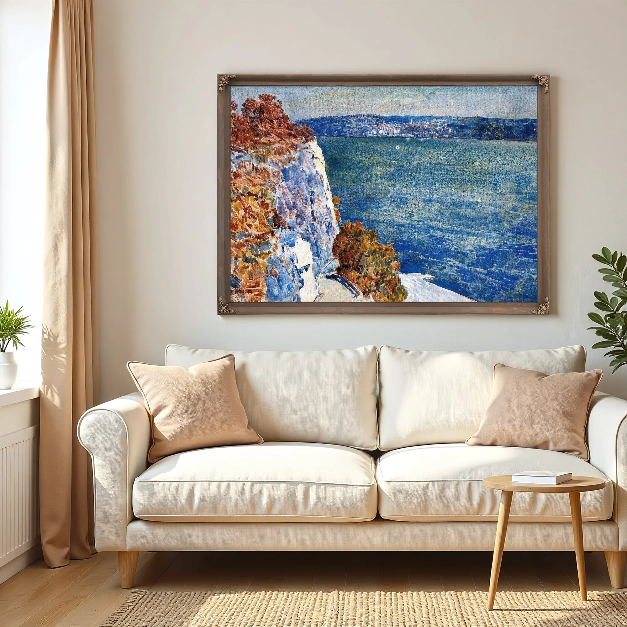 Yonkers From The Palisades By Childe Hassam Fine Art Print