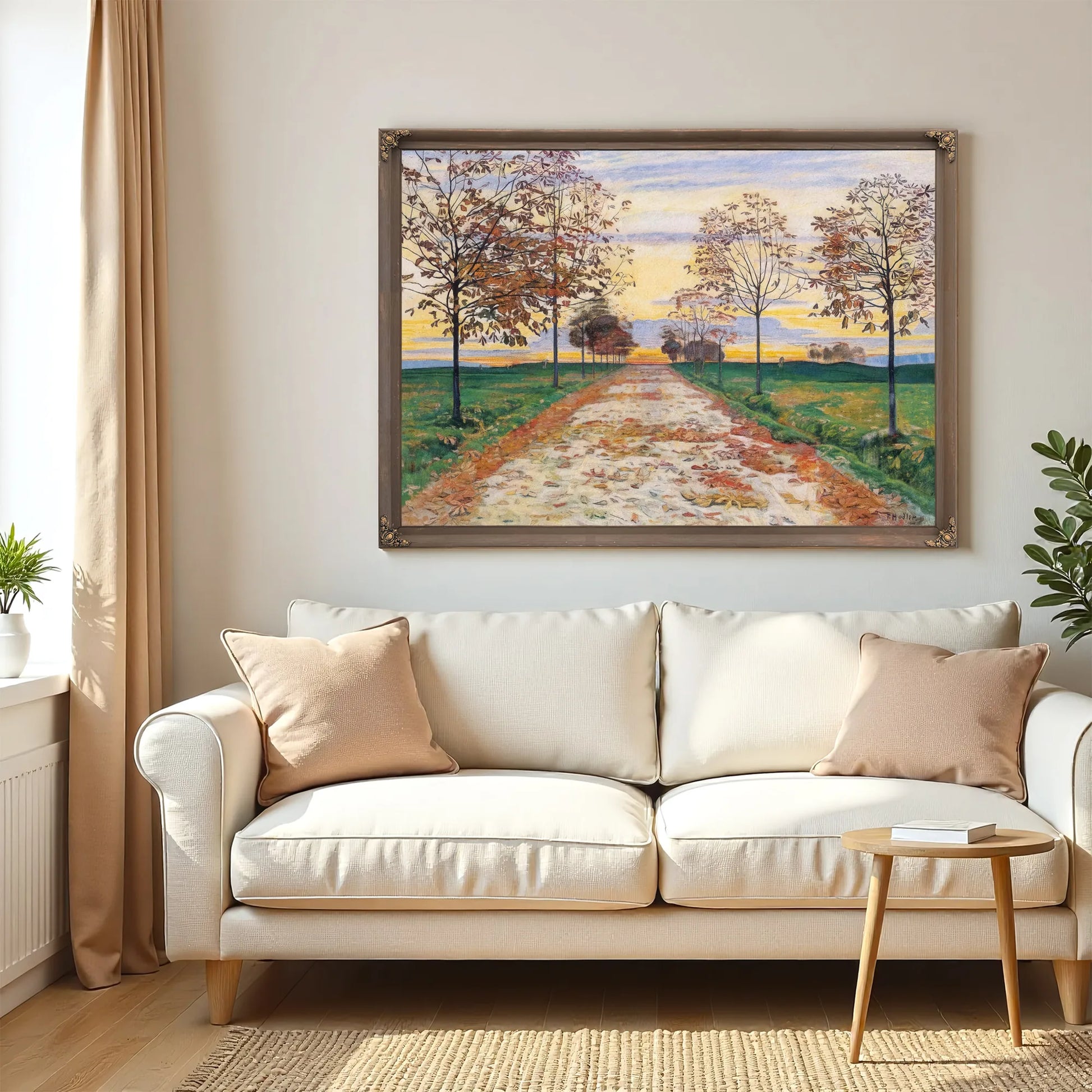 Ferdinand Hodler Autumn Evening 1892 1 By Ferdinand Hodler Fine Art Print