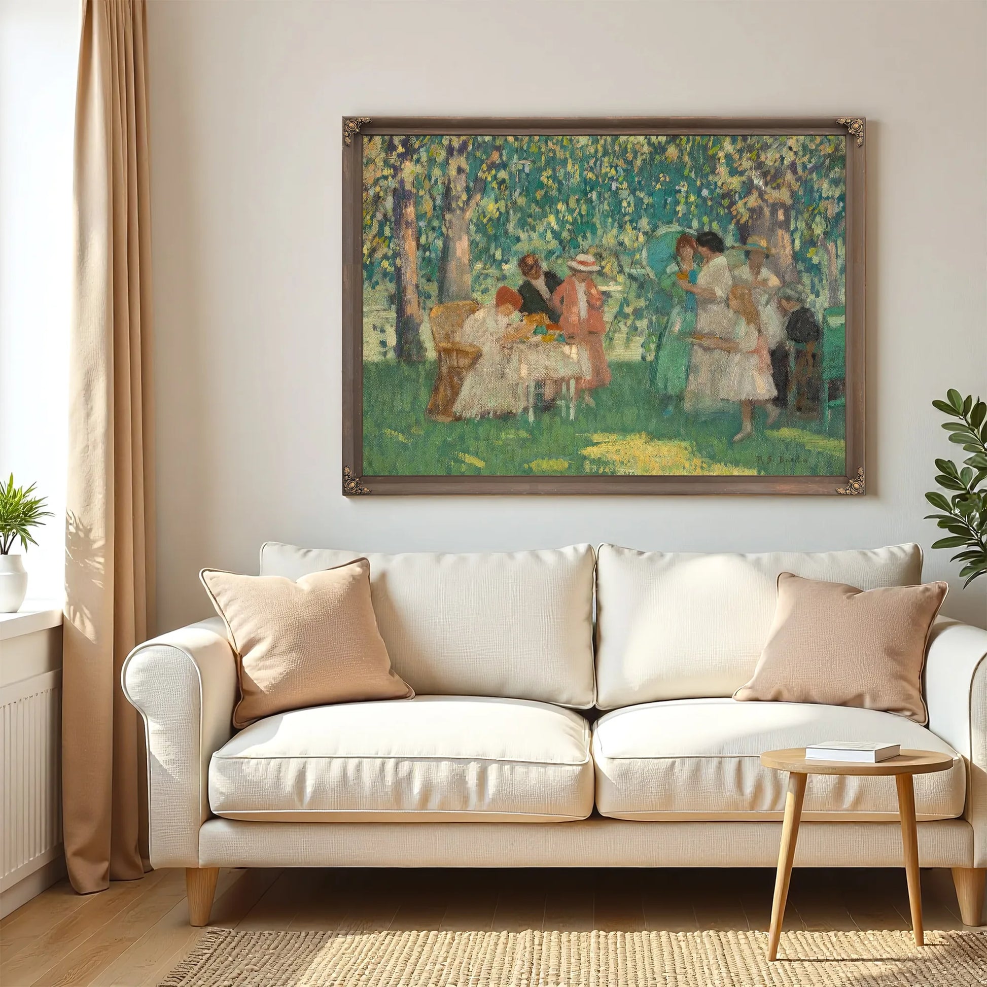 In July By Rae Sloan Bredin Fine Art Print