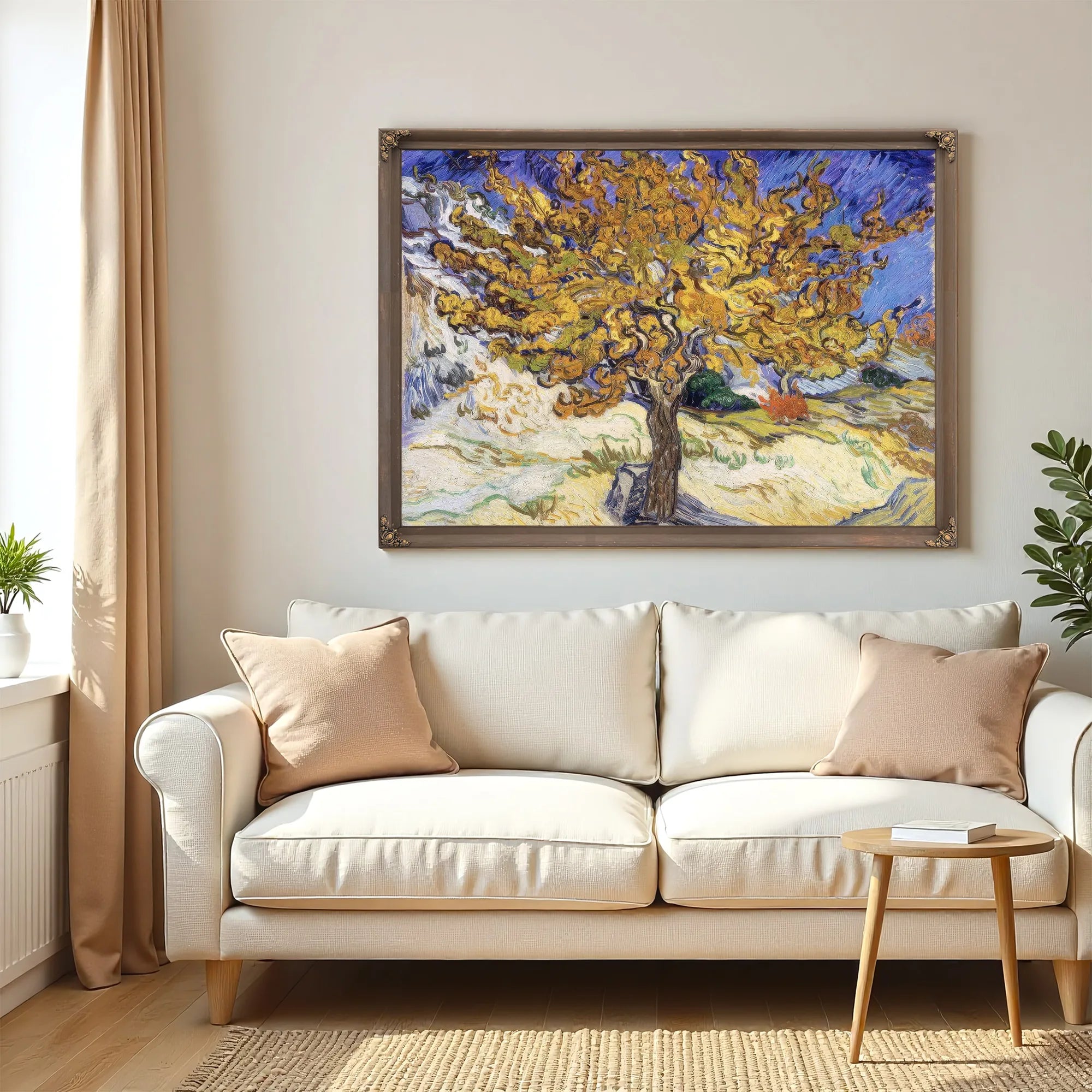 Mulberry Tree By Vincent Van Gogh Fine Art Print
