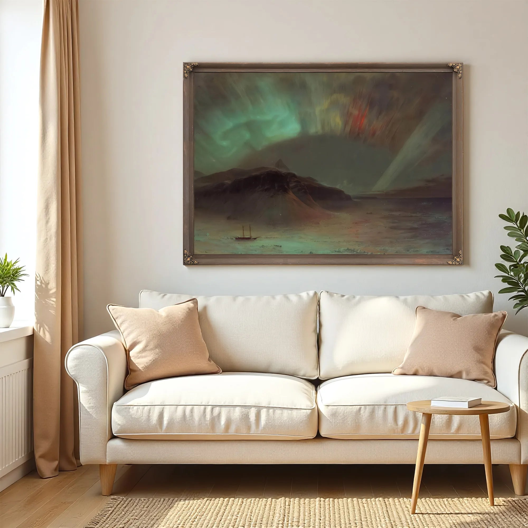 Aurora Borealis By Frederic Edwin Church Fine Art Print