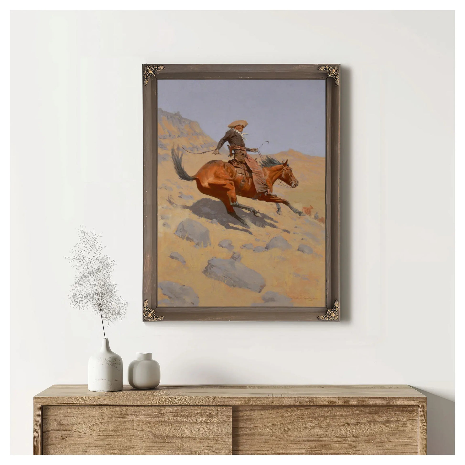 Remington The Cowboy by Frederic Remington