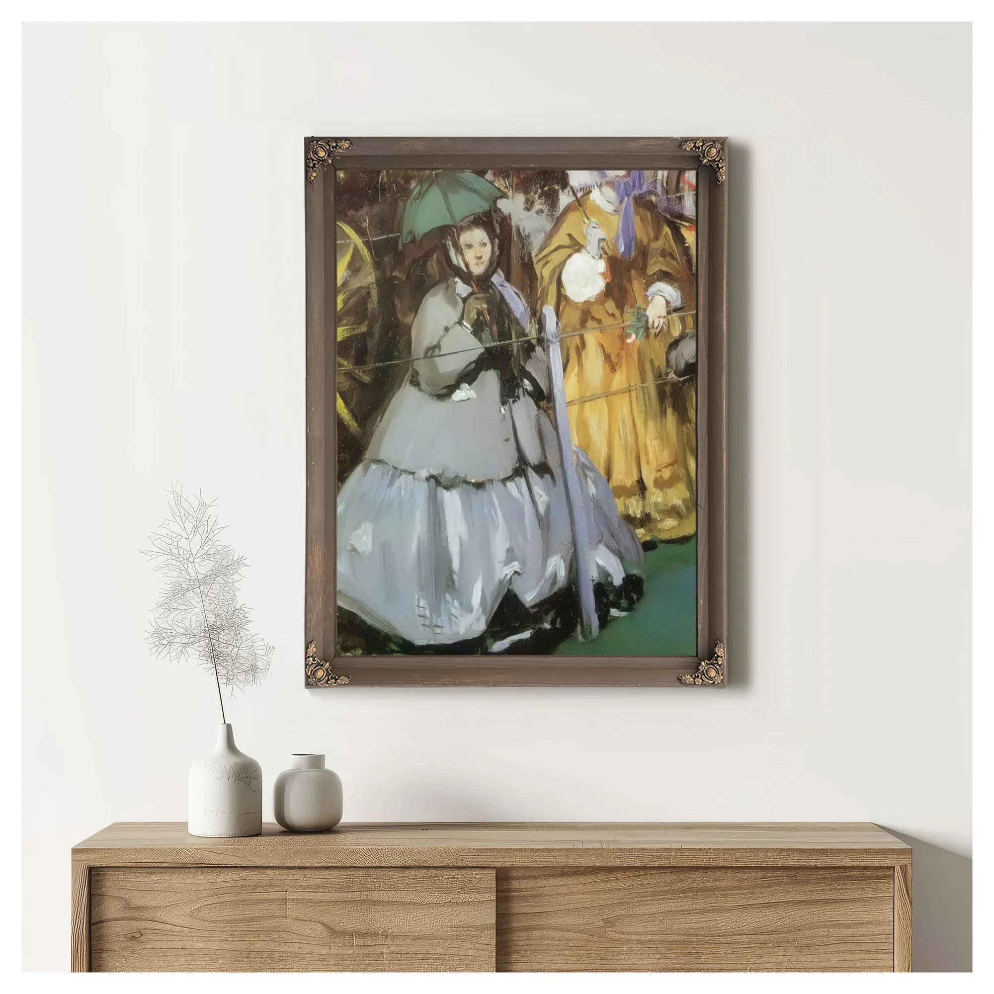 At Longchamp Racecourse 1864 By Edouard Manet Fine Art Print