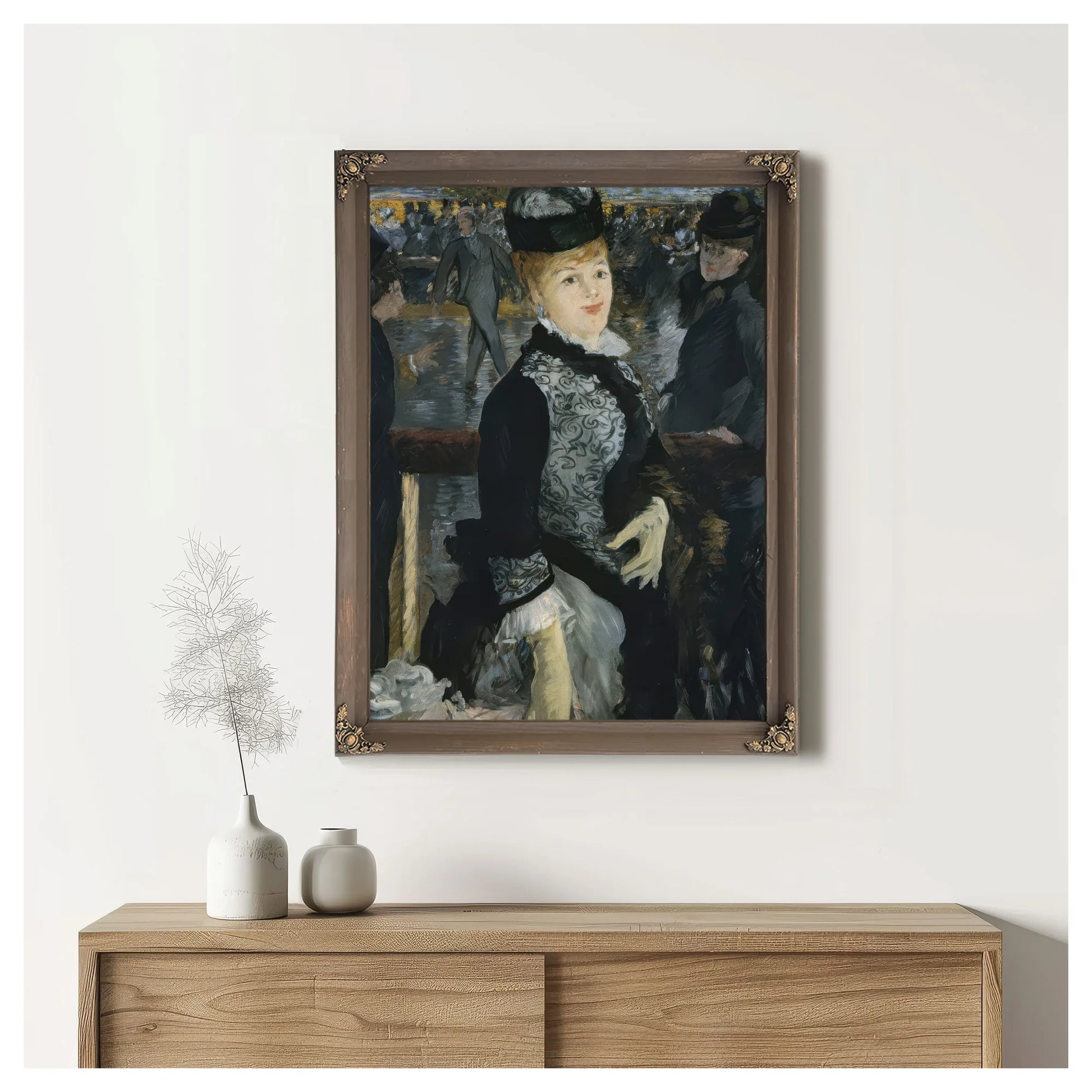 Skating By Edouard Manet Fine Art Print
