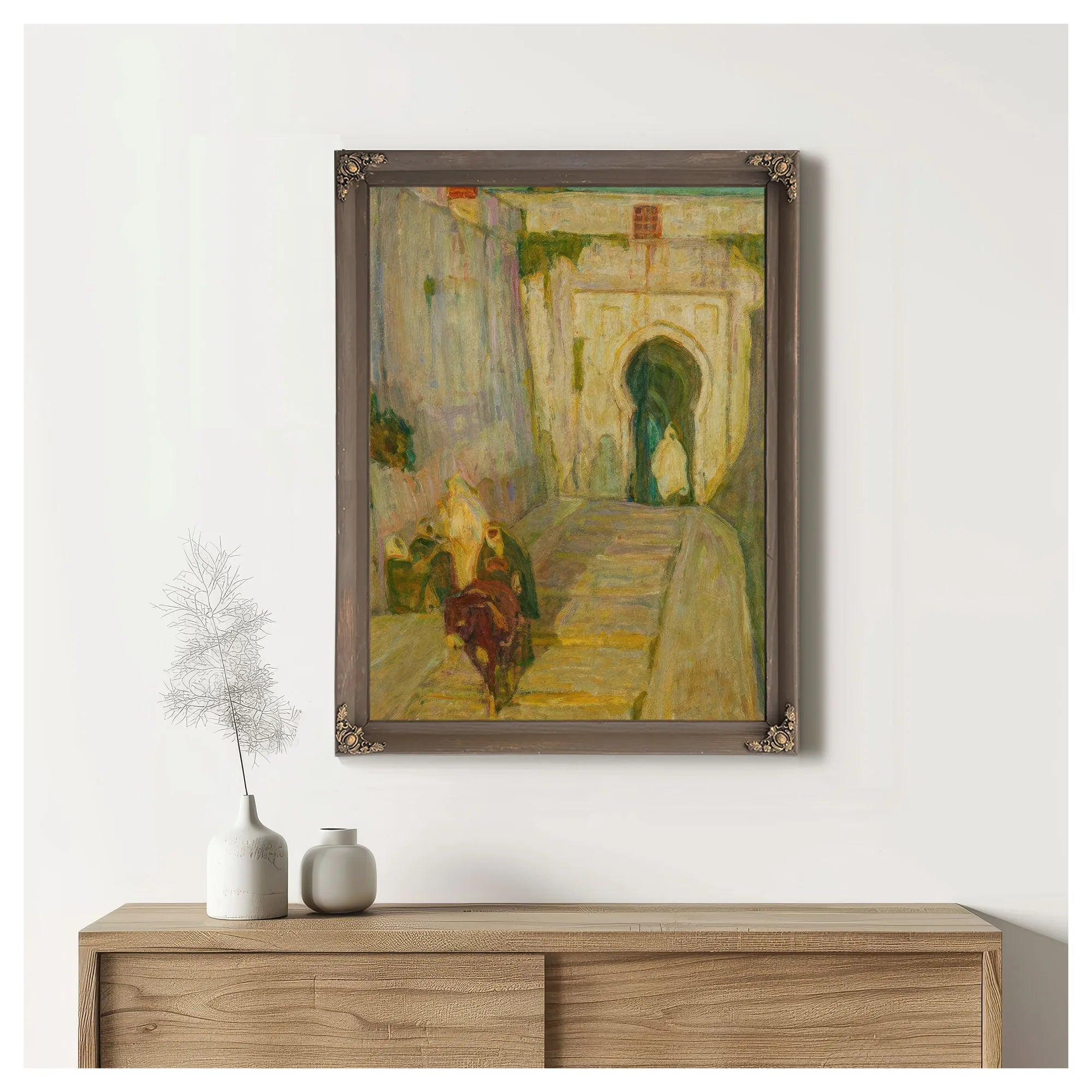 Entrance To The Casbah 1912 By Henry Ossawa Tanner Fine Art Print