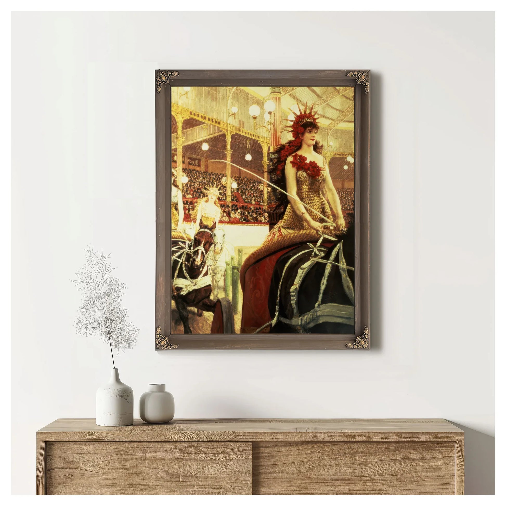 The Ladies Of The Cars By James Tissot Fine Art Print