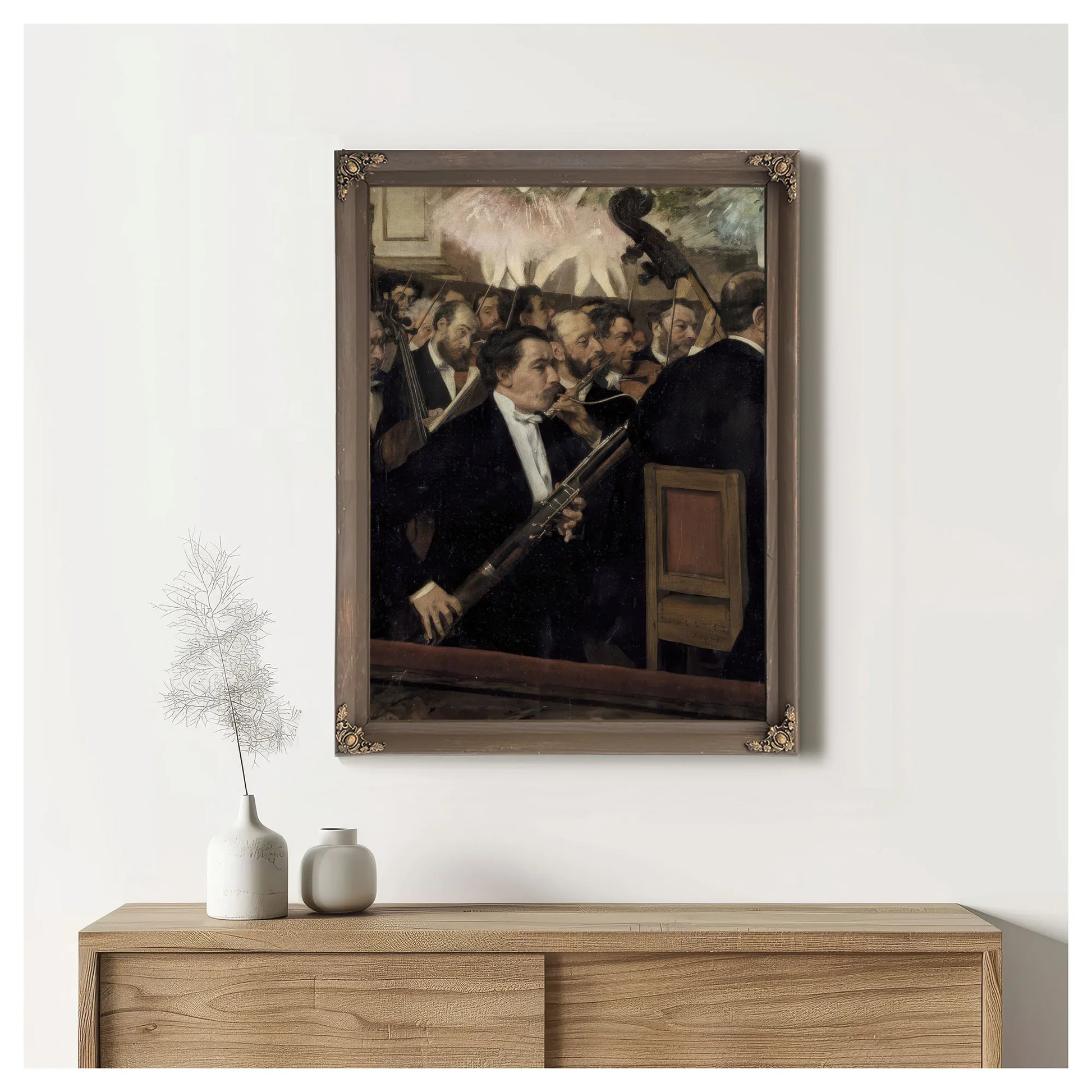 The Orchestra At The Opera By Edgar Degas Fine Art Print