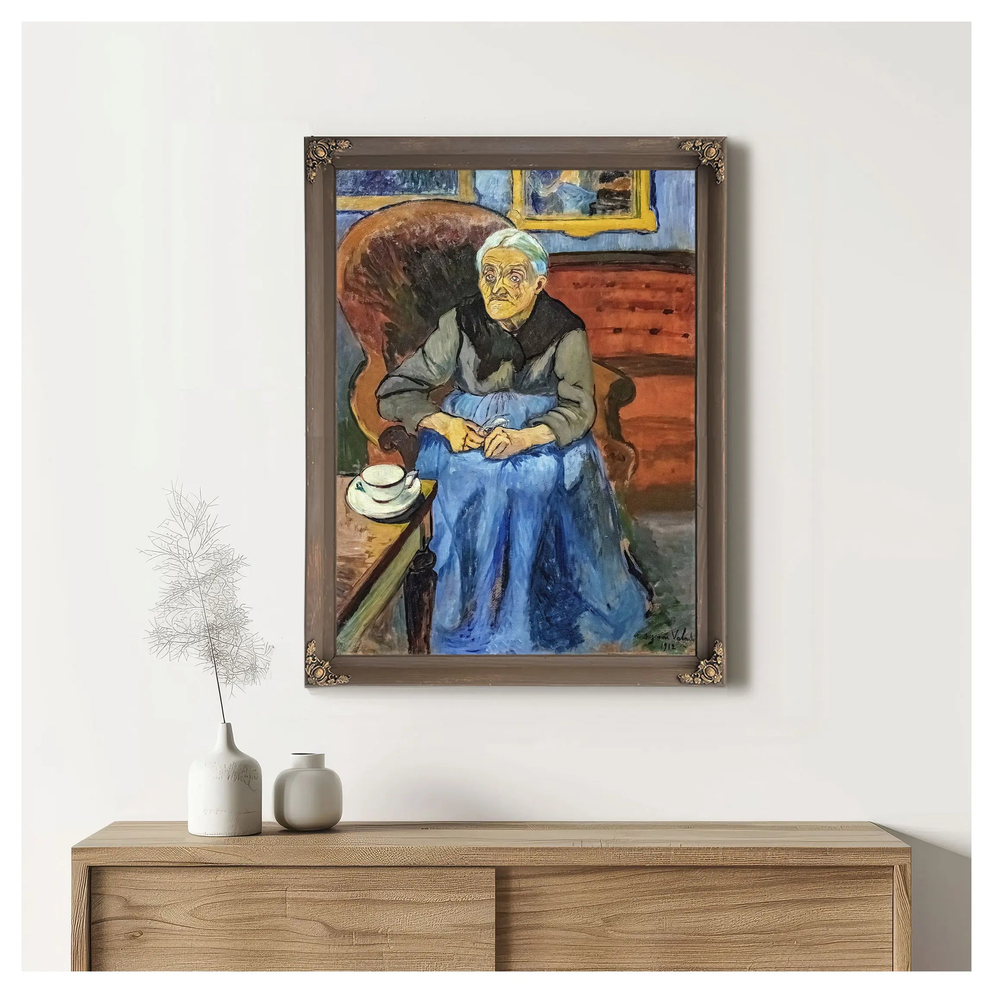 La Mere De L Artiste by Suzanne Valadon