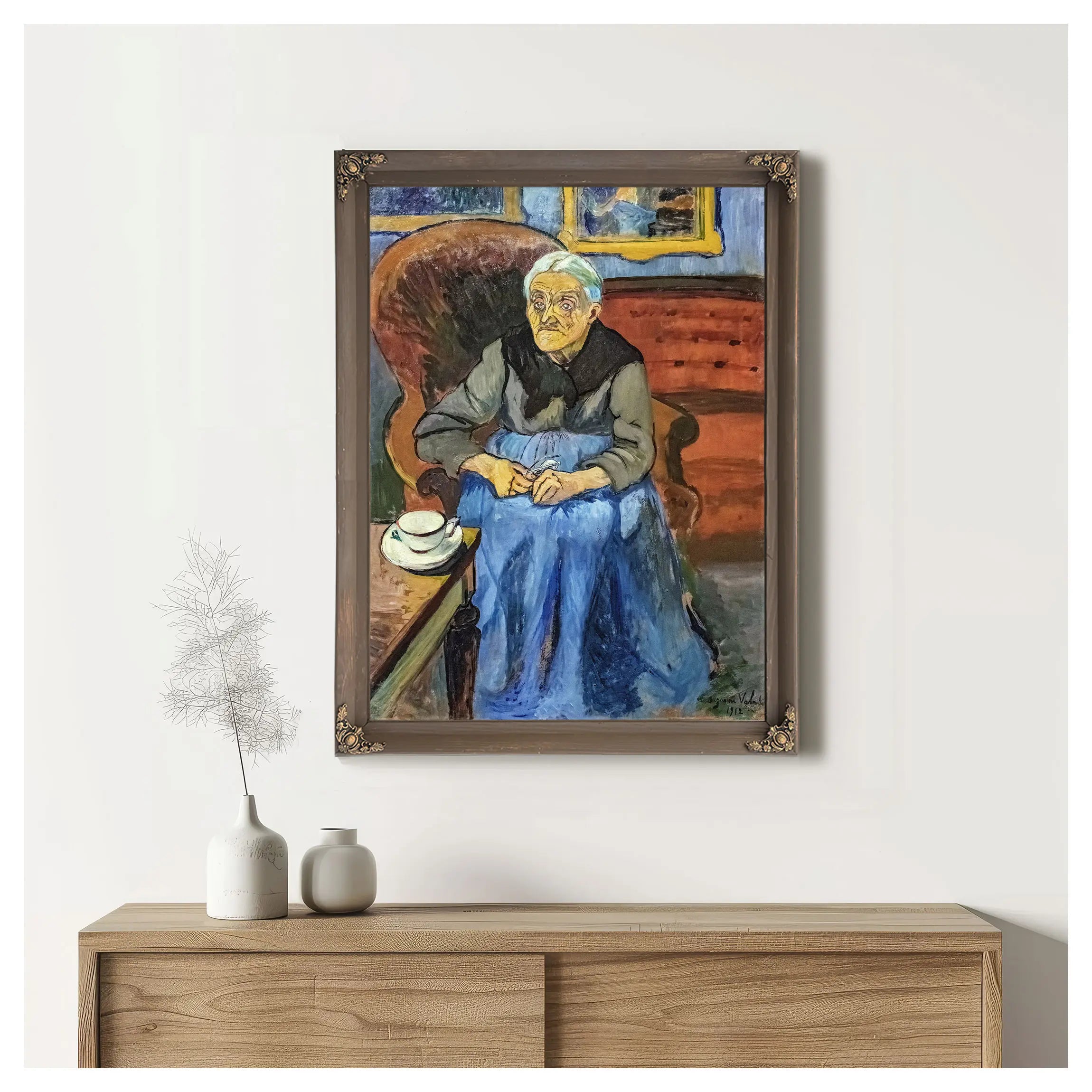 La Mere De L Artiste by Suzanne Valadon