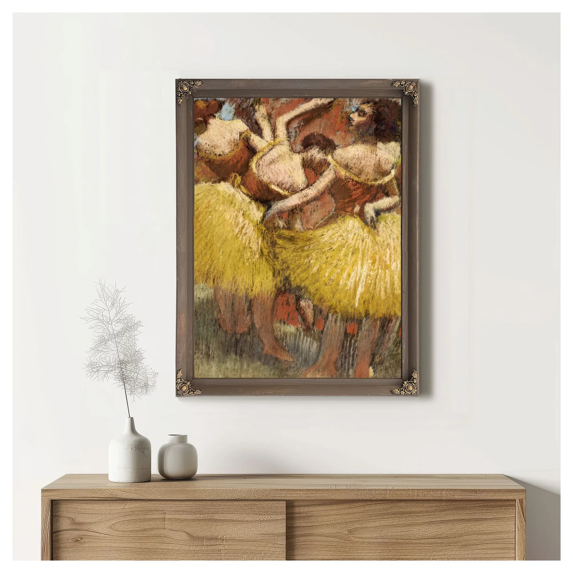 Three Dancers 4 By Edgar Degas Fine Art Print
