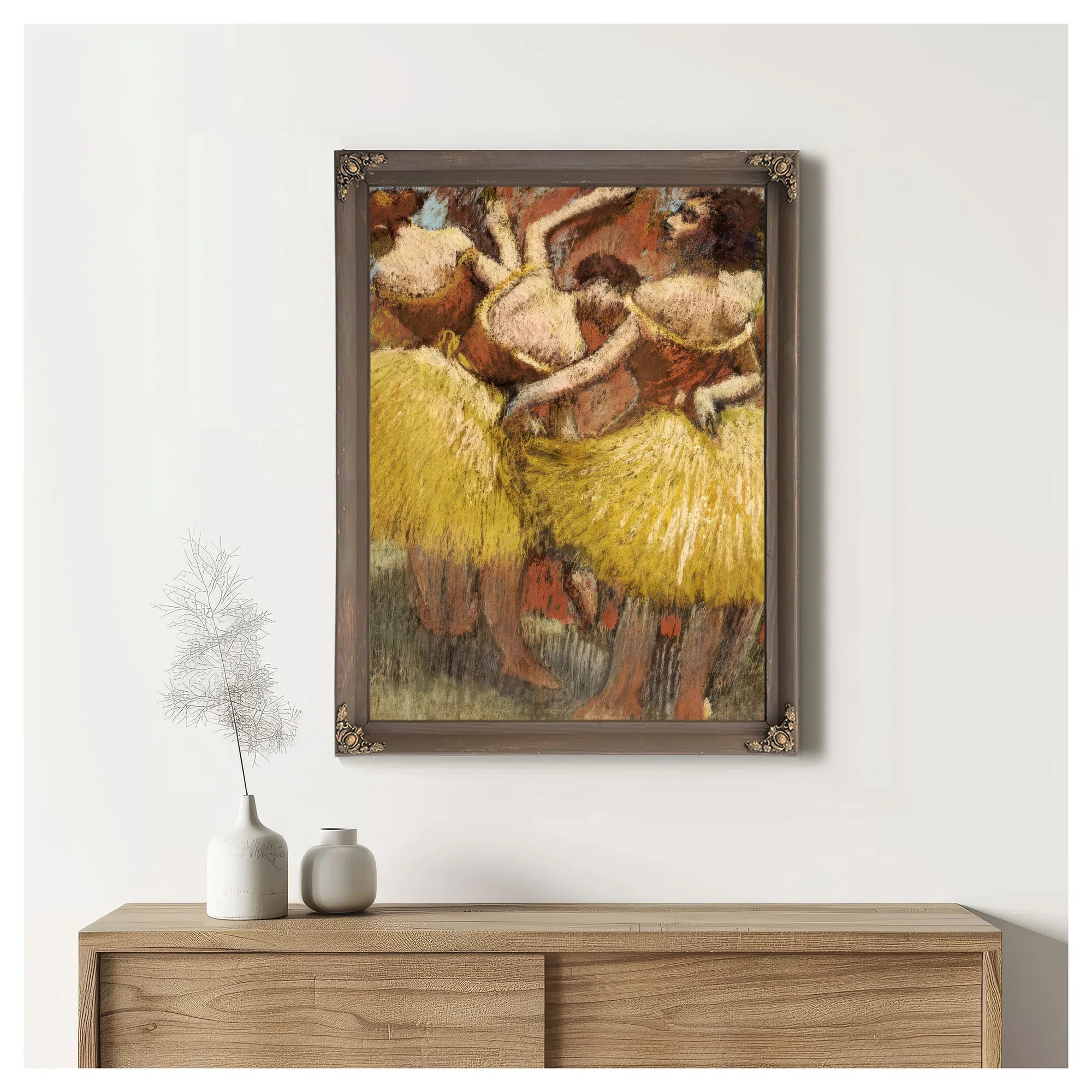 Three Dancers 4 By Edgar Degas Fine Art Print
