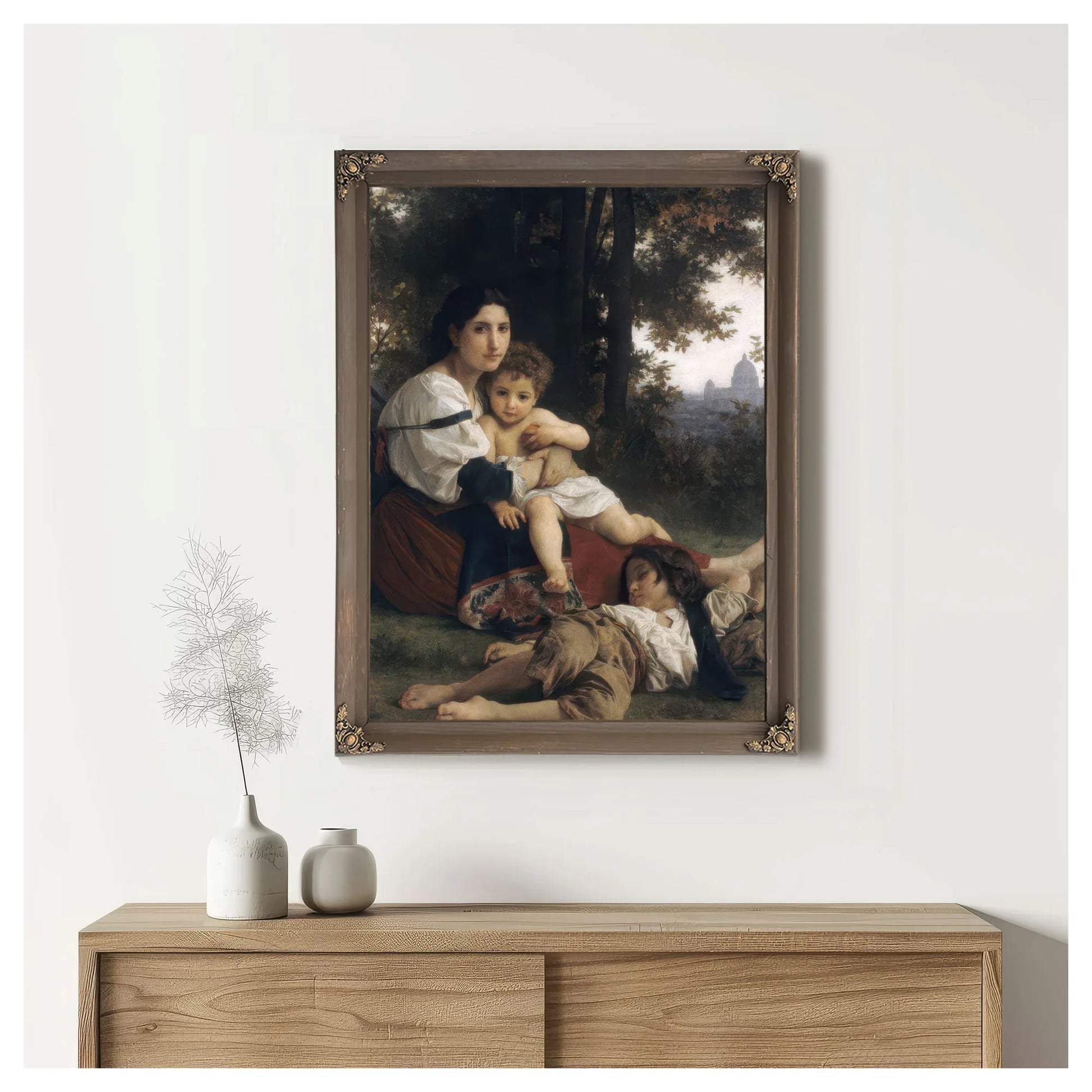 Rest By William Adolphe Bouguereau Fine Art Print