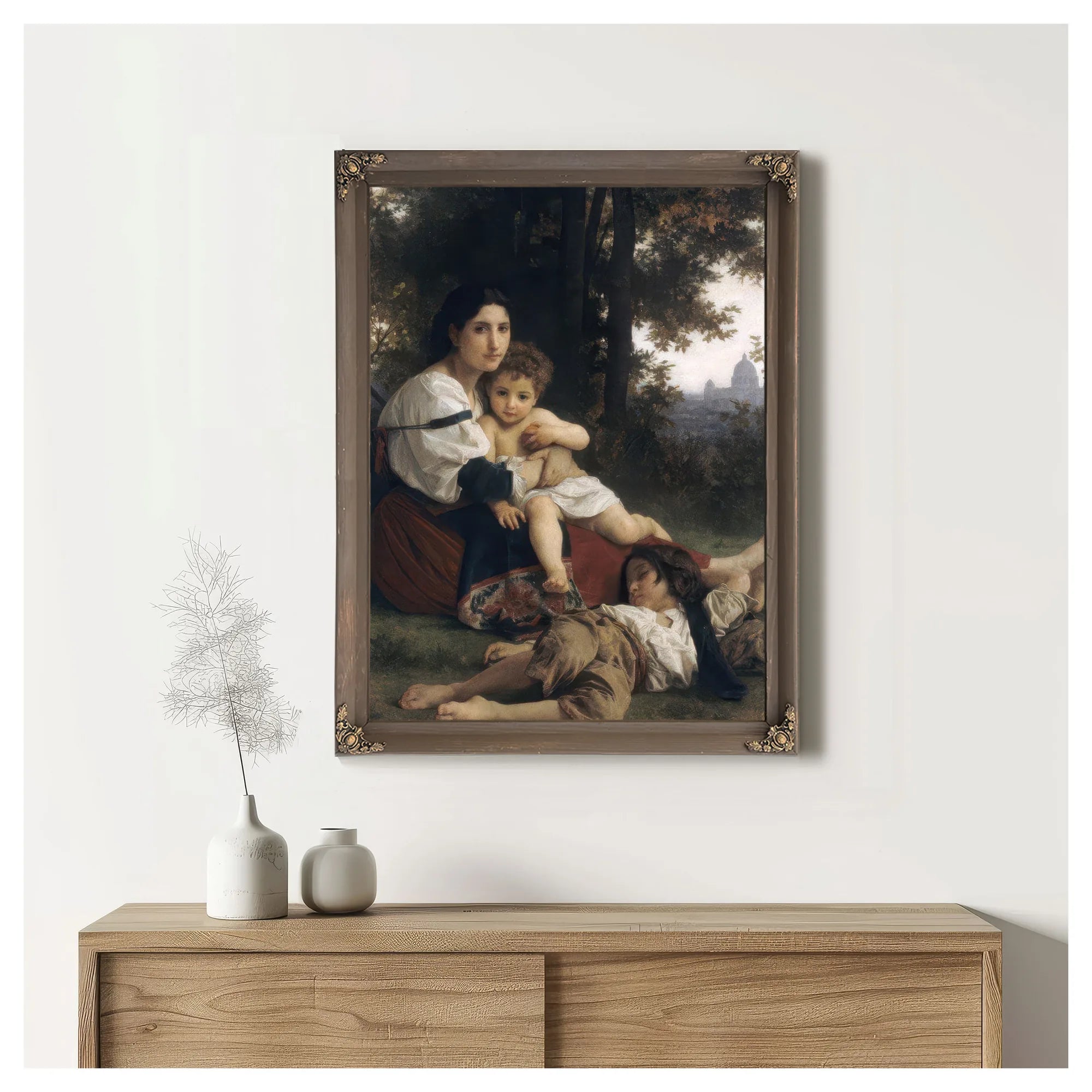 Rest By William Adolphe Bouguereau Fine Art Print