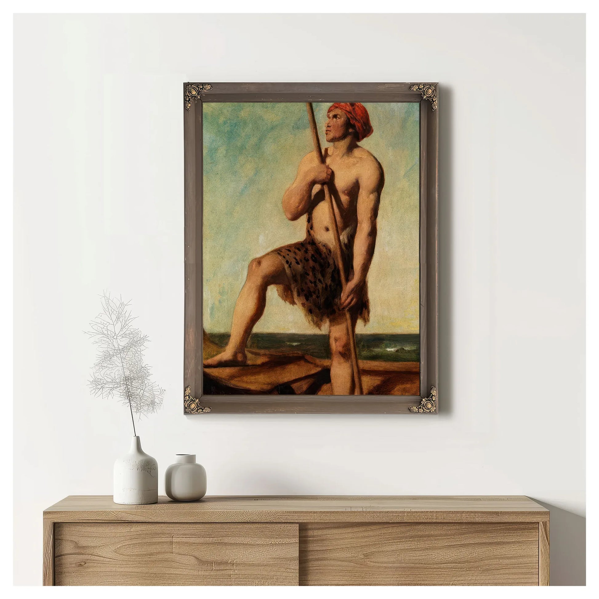Egyptian Rower By William Etty Fine Art Print