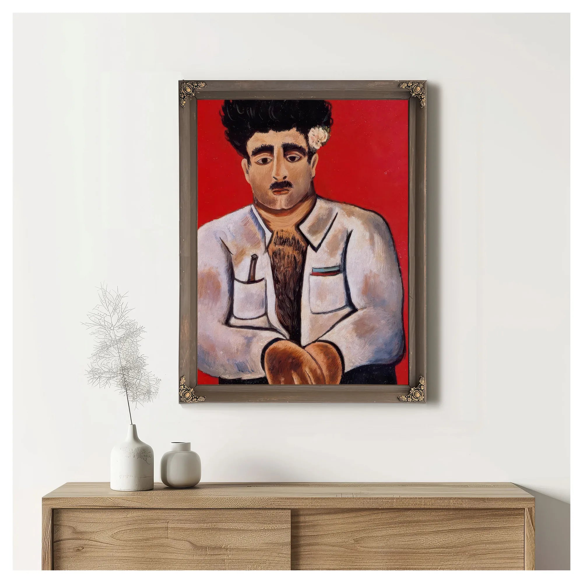 Adelard The Drowned Master Of The Phantom By Marsden Hartley Fine Art Print
