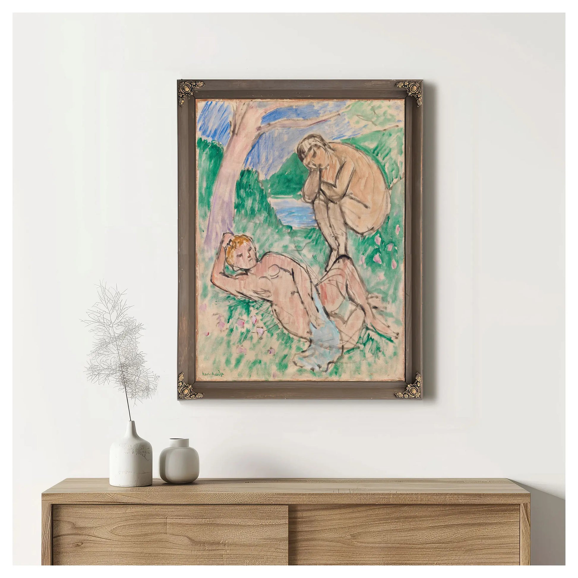 Nymphe Et Satyre (Nymph And Satyr) by Henri Matisse