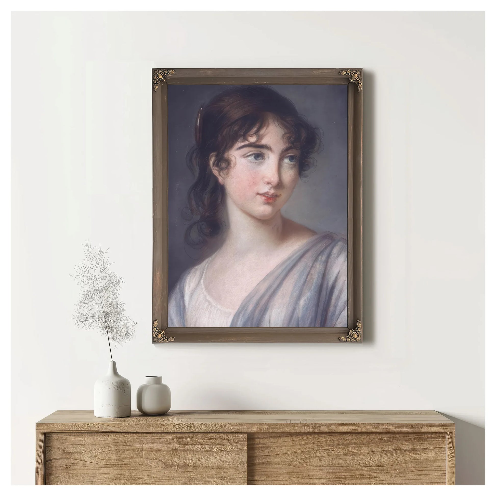 Portrait Of Corisande De Gramont 1800 By Elisabeth Vigee Le Brun Fine Art Print