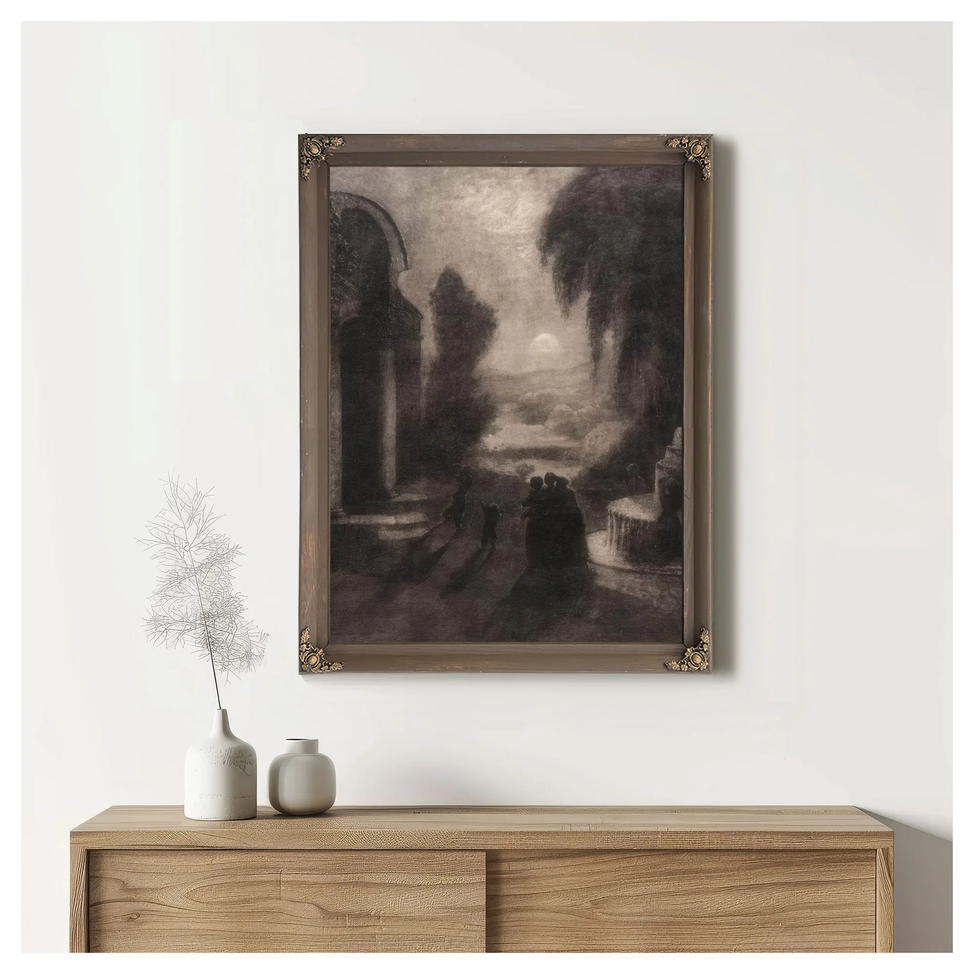 The Temple Of The Mind By Albert Pinkhamryder Fine Art Print