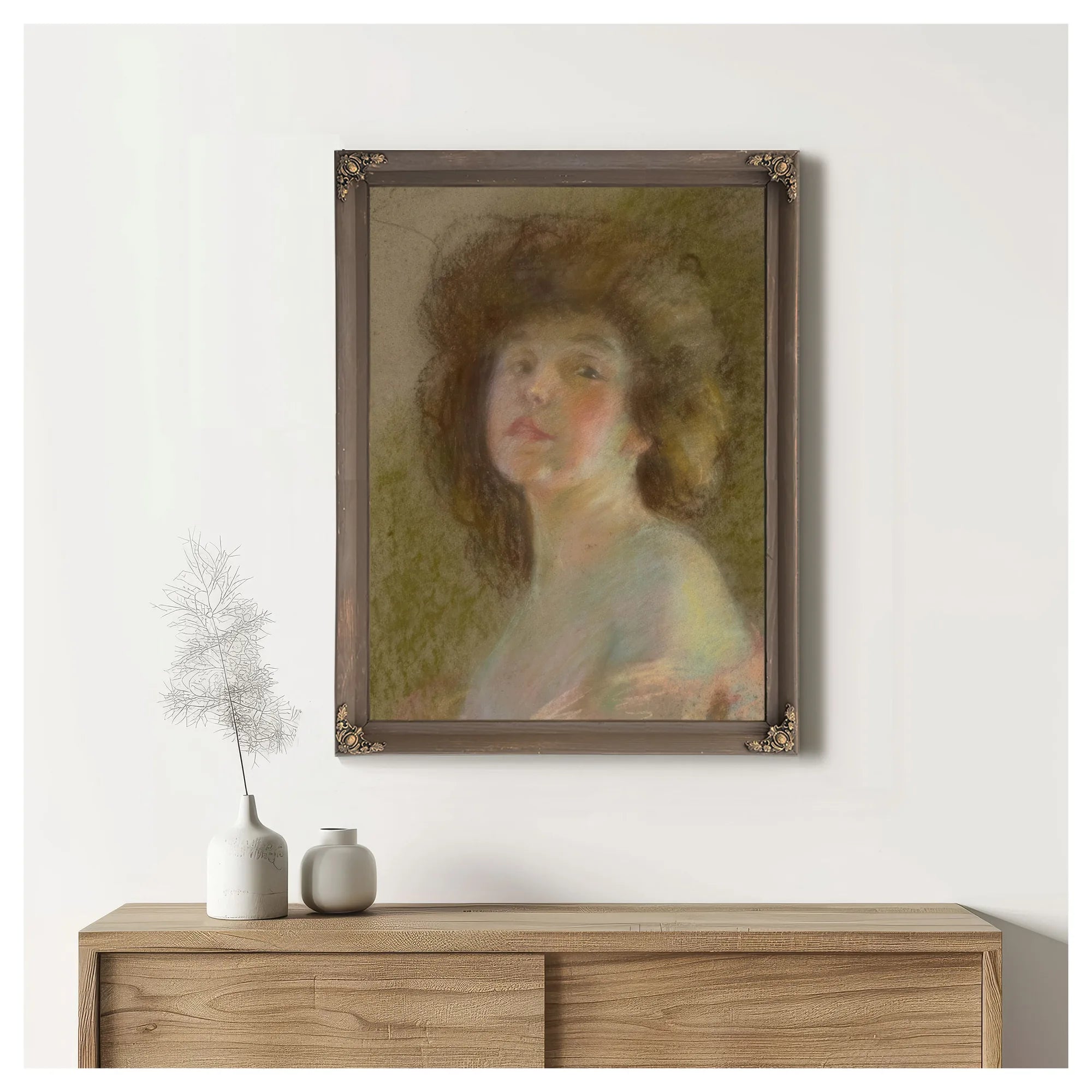 Morning Mood By Alice Pike Barney Fine Art Print