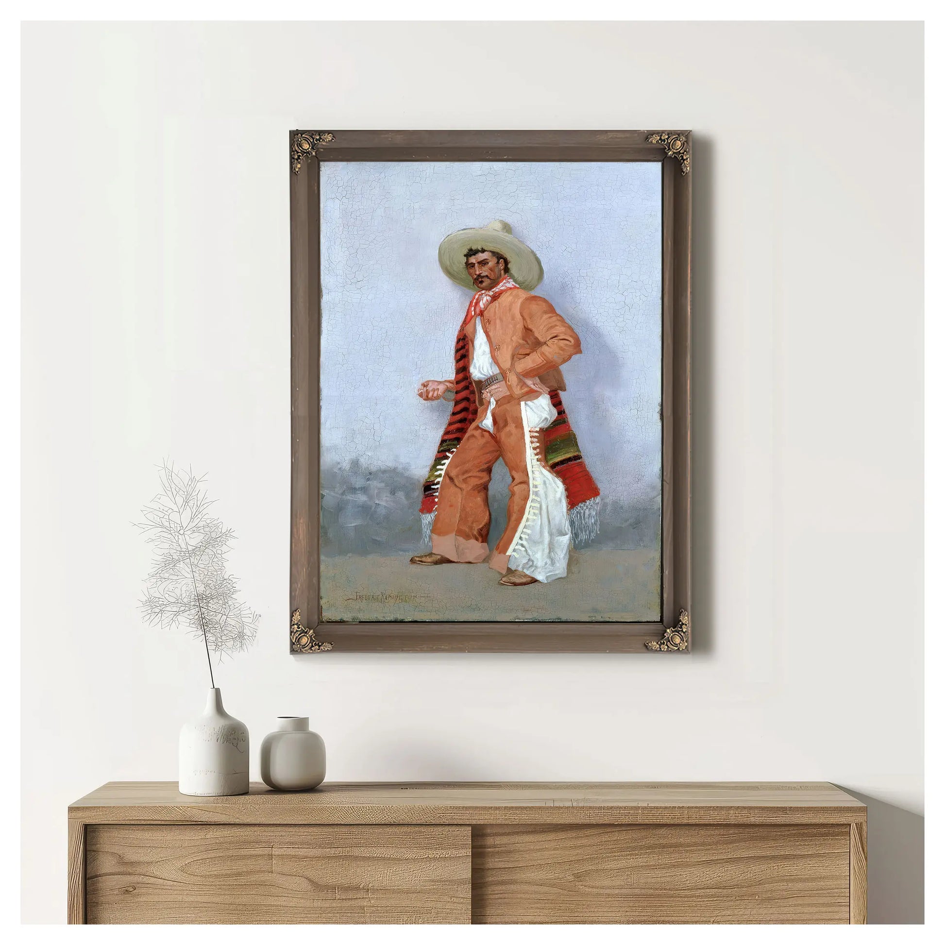 A Vaquero by Frederic Remington