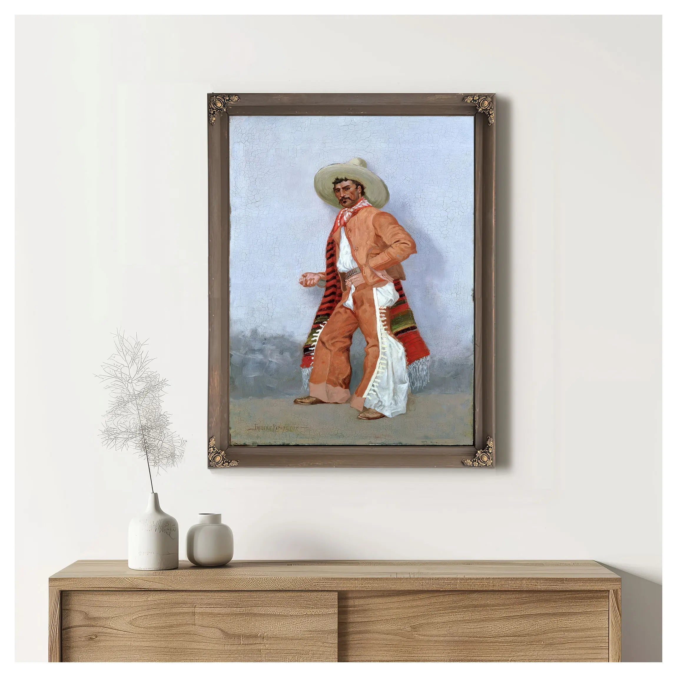 A Vaquero by Frederic Remington