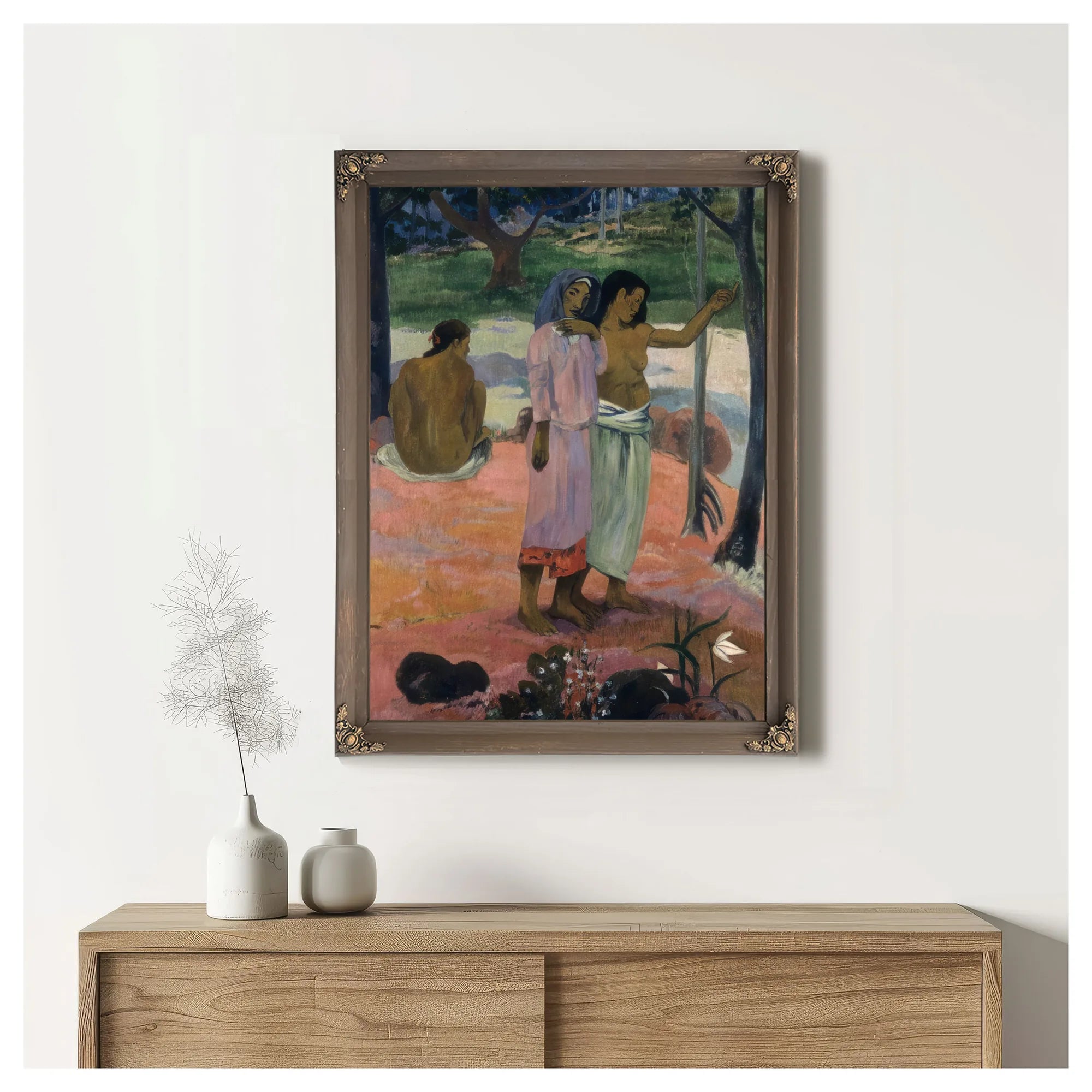 The Call (L'appel) By Paul Gauguin Fine Art Print