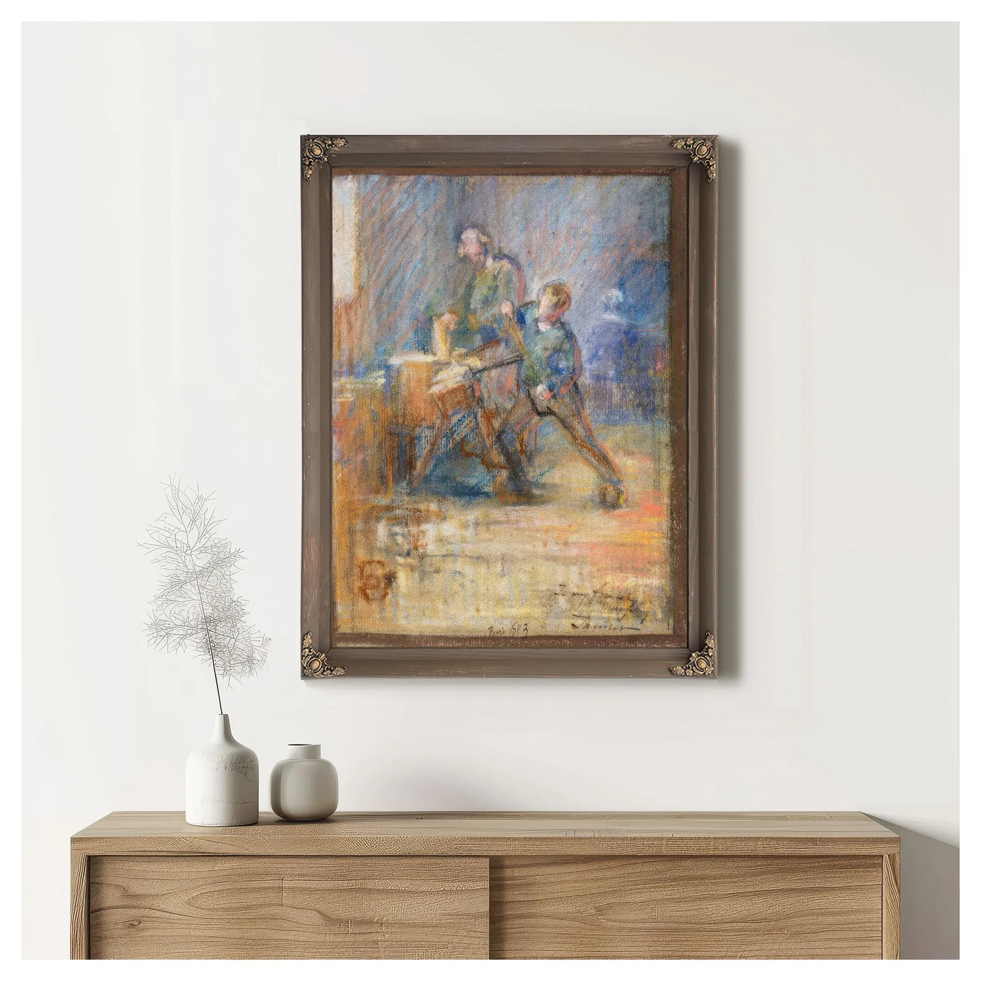 The Young Sabot Maker By Henry Ossawa Tanner Fine Art Print