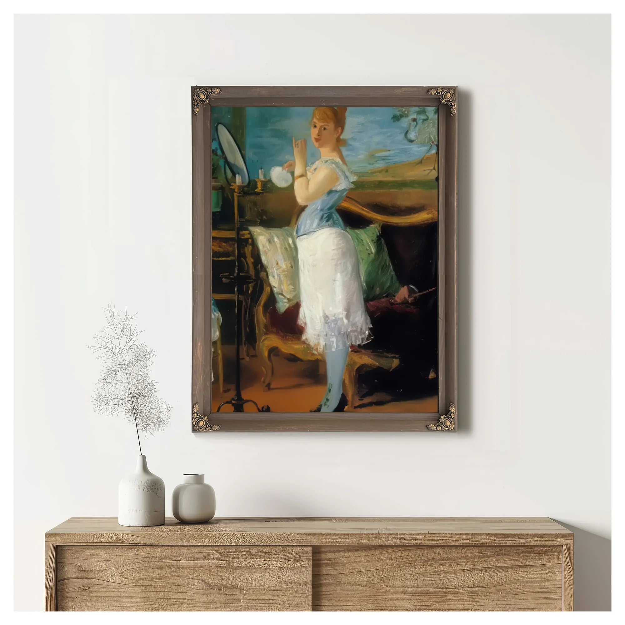 Nana 1877 By Edouard Manet Fine Art Print