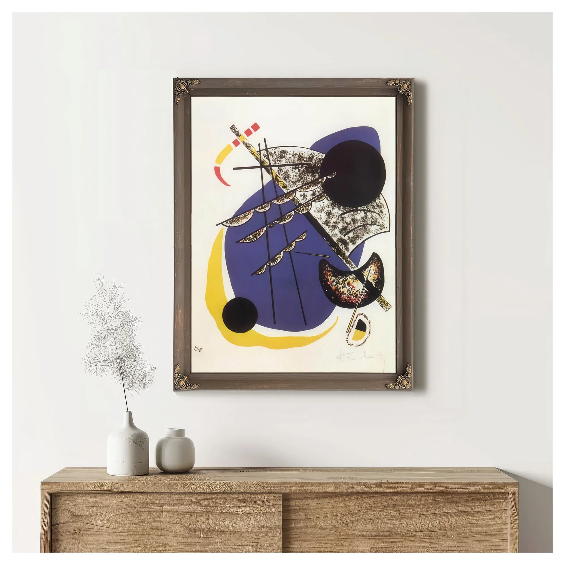 A Revolution In Painting By Wassily Kandinsky Fine Art Print