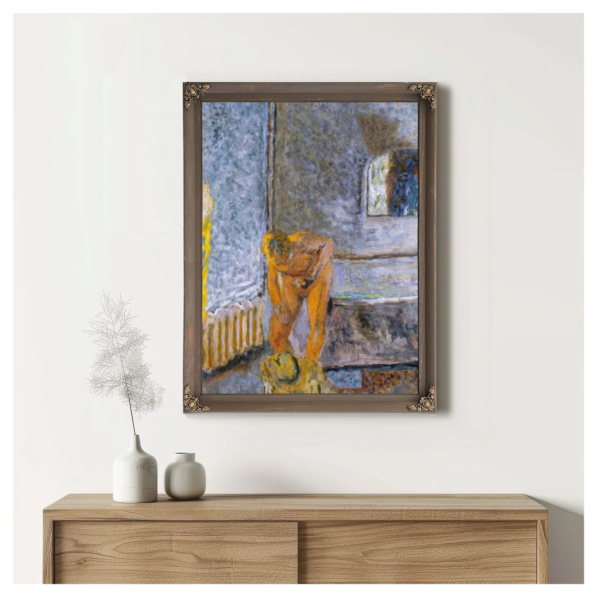 Nude In An Interior By Pierre Bonnard Fine Art Print