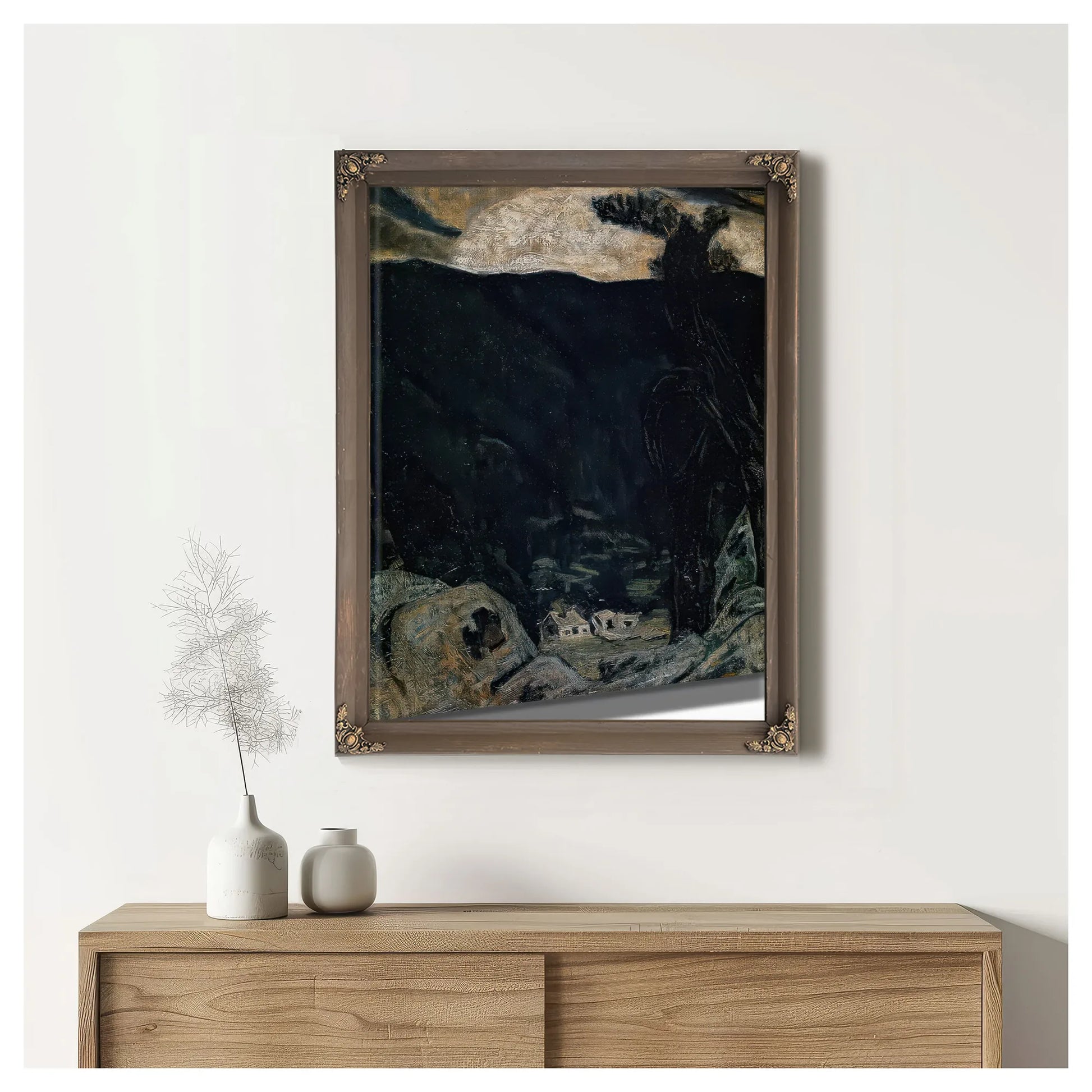 Deserted Farm By Marsden Hartley Fine Art Print