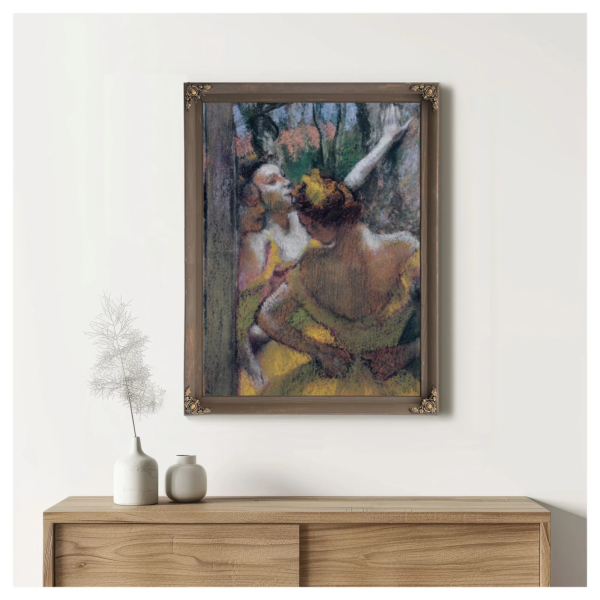 Ballet Girls By Edgar Degas Fine Art Print