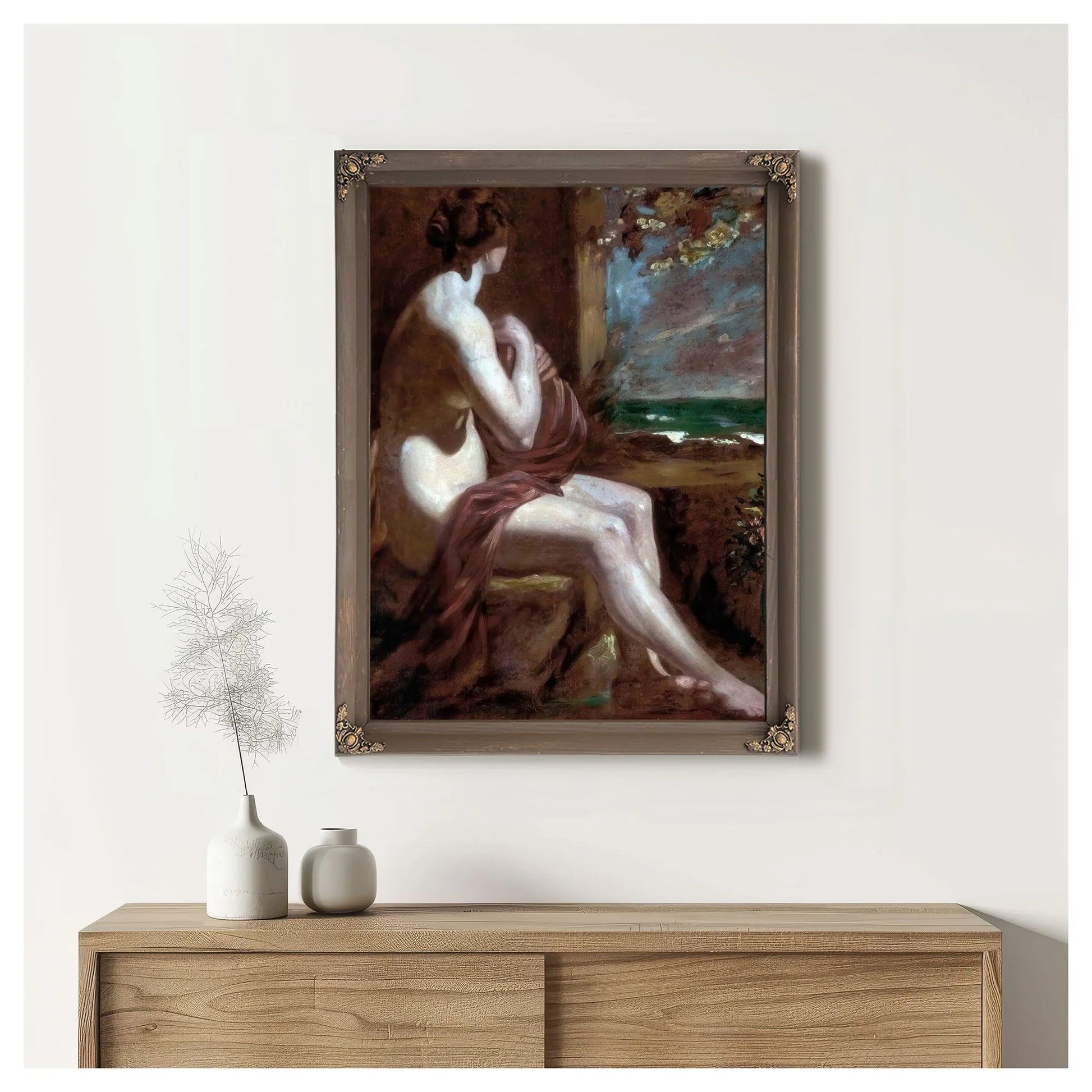Study From Life By William Etty Fine Art Print